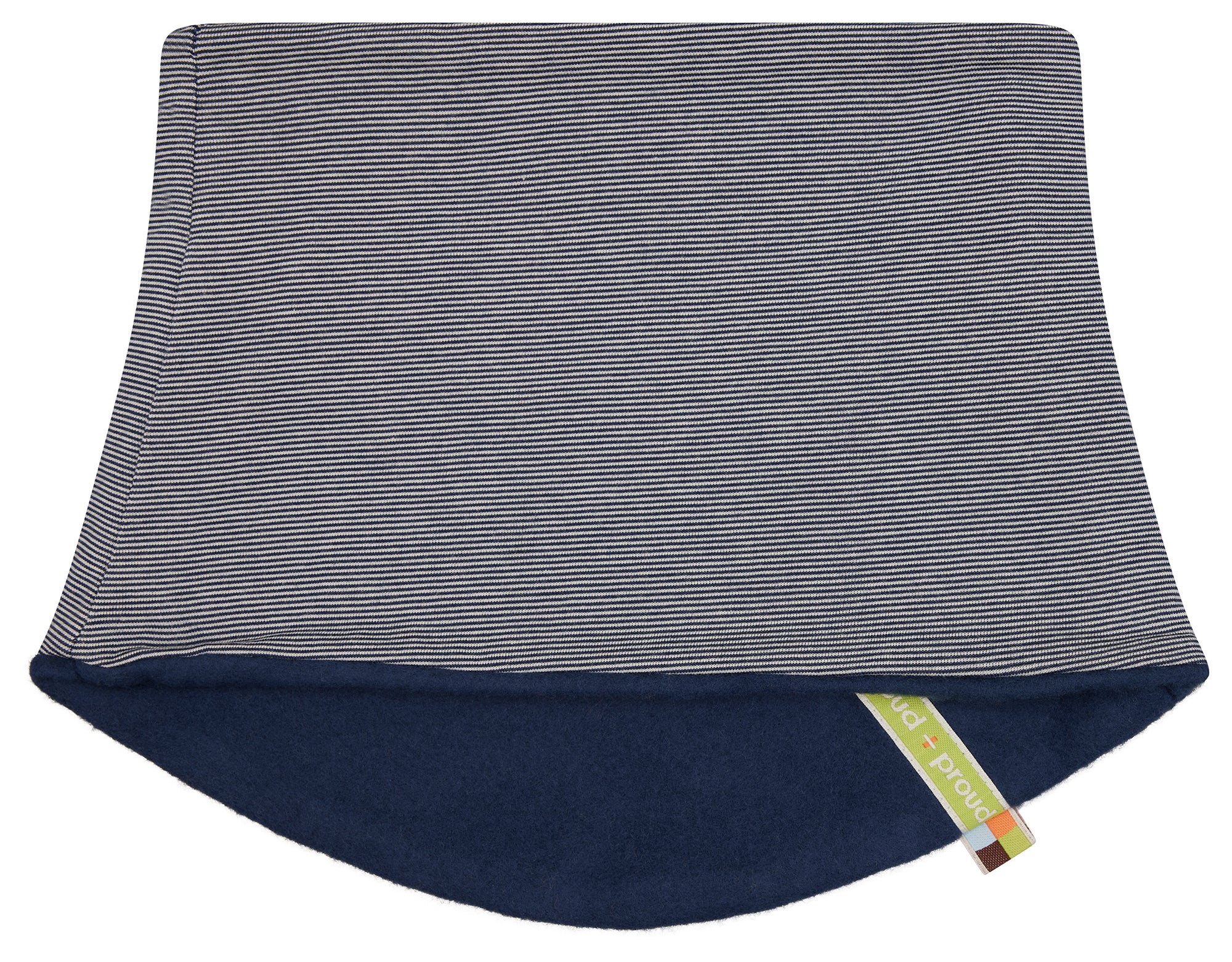 Wende-Schlauchschal aus Baumwoll-Fleece