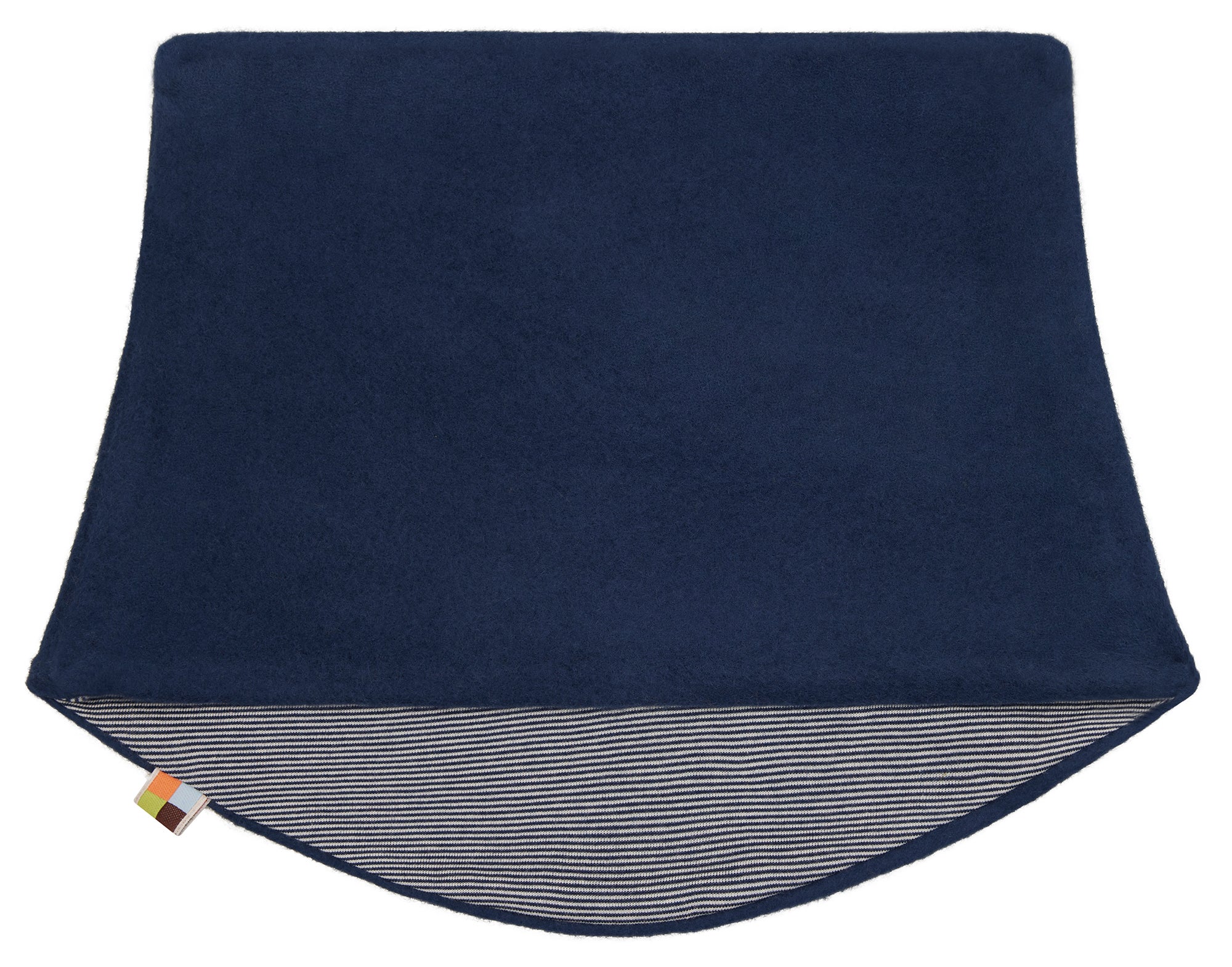 Wende-Schlauchschal aus Baumwoll-Fleece