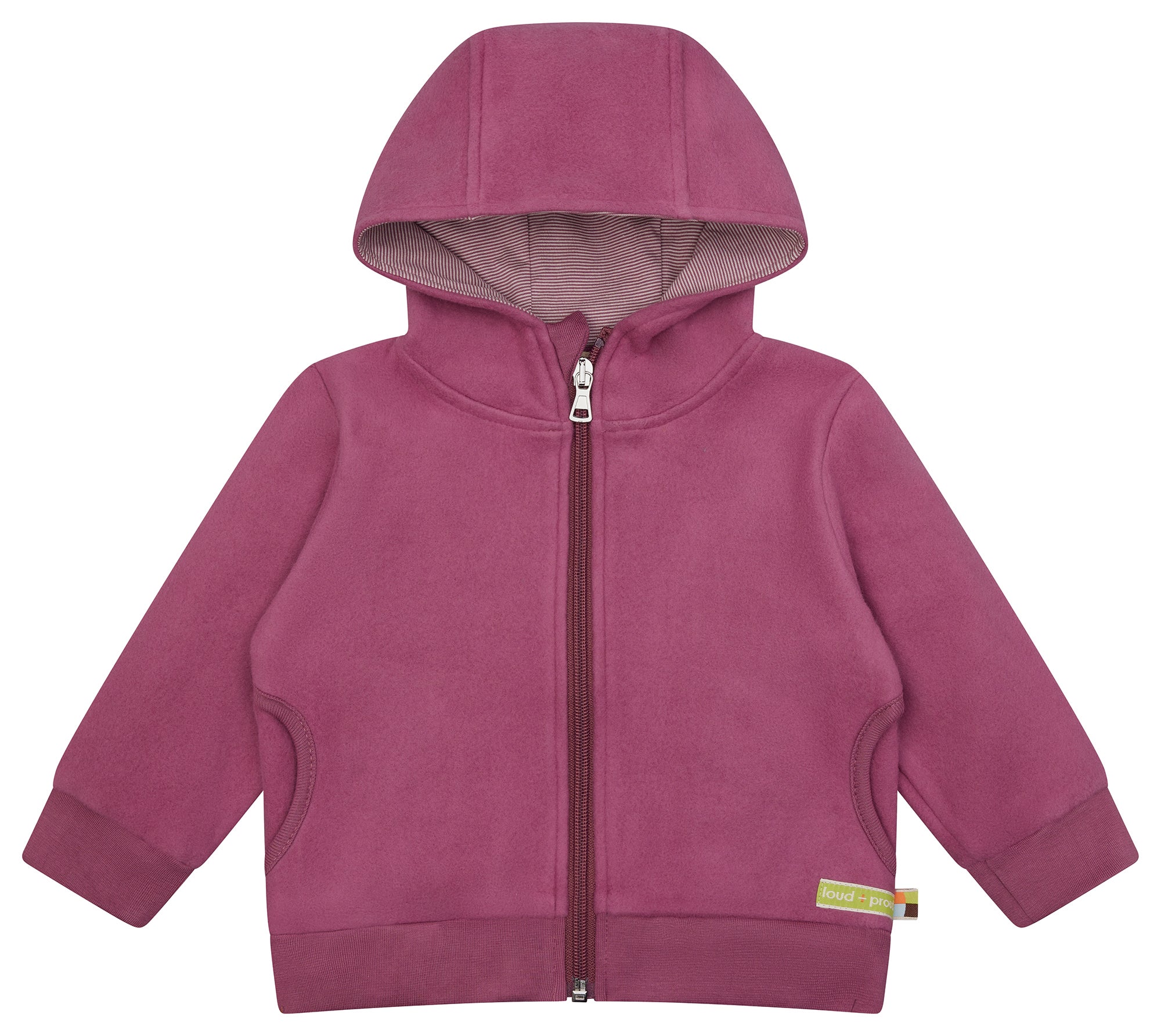 Jacke aus Baumwoll-Fleece
