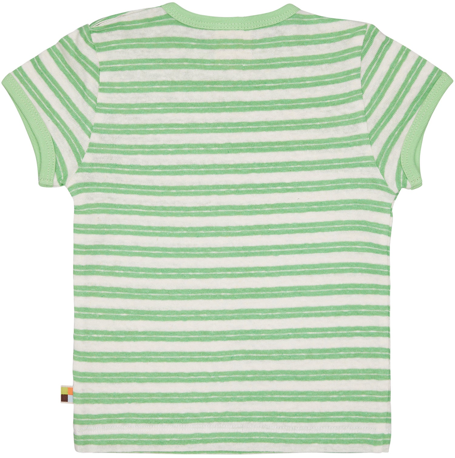 - T-Shirt Streifen mit Leinen