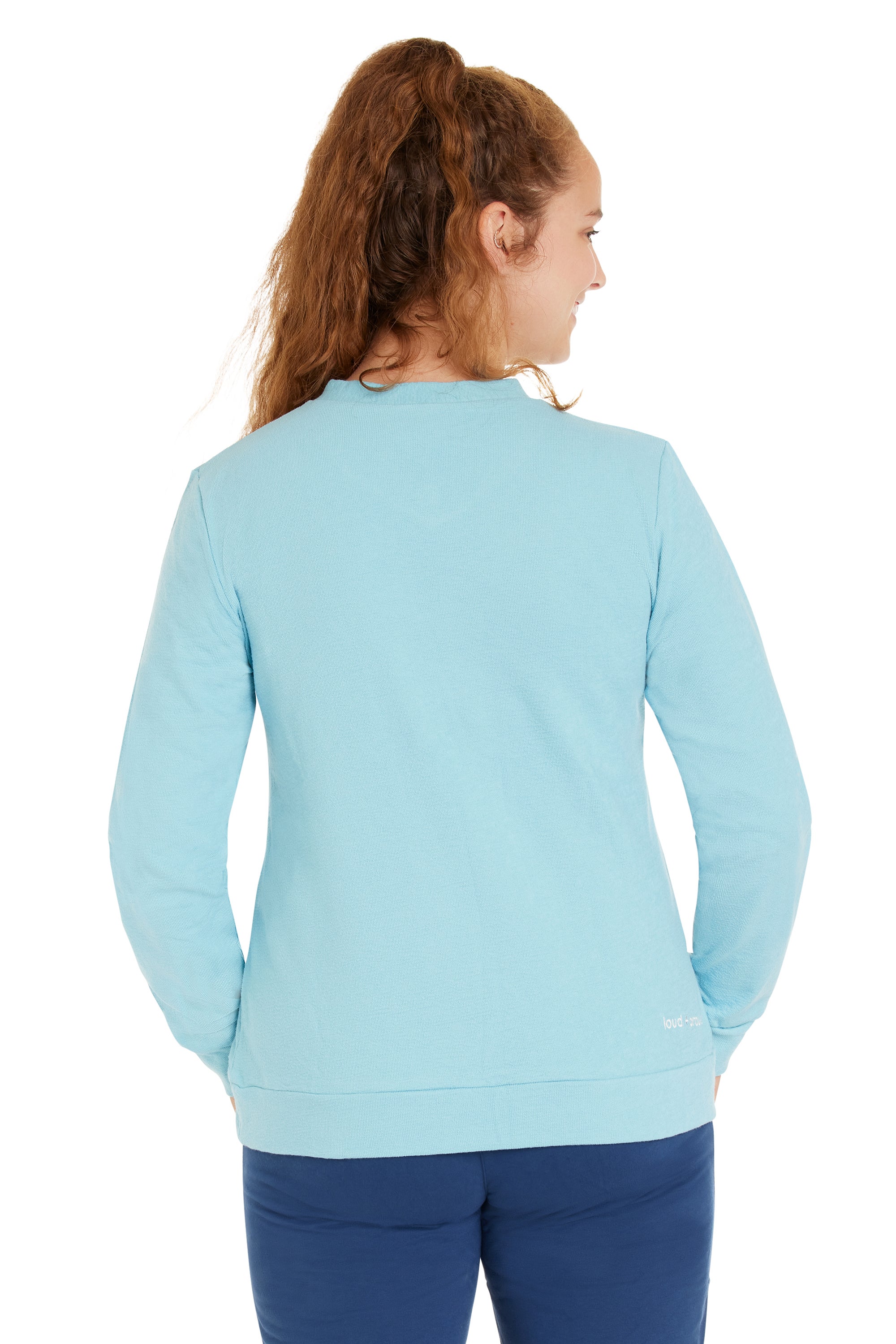 Damen Sweat Strukturmuster Damen Sweat Strukturmuster