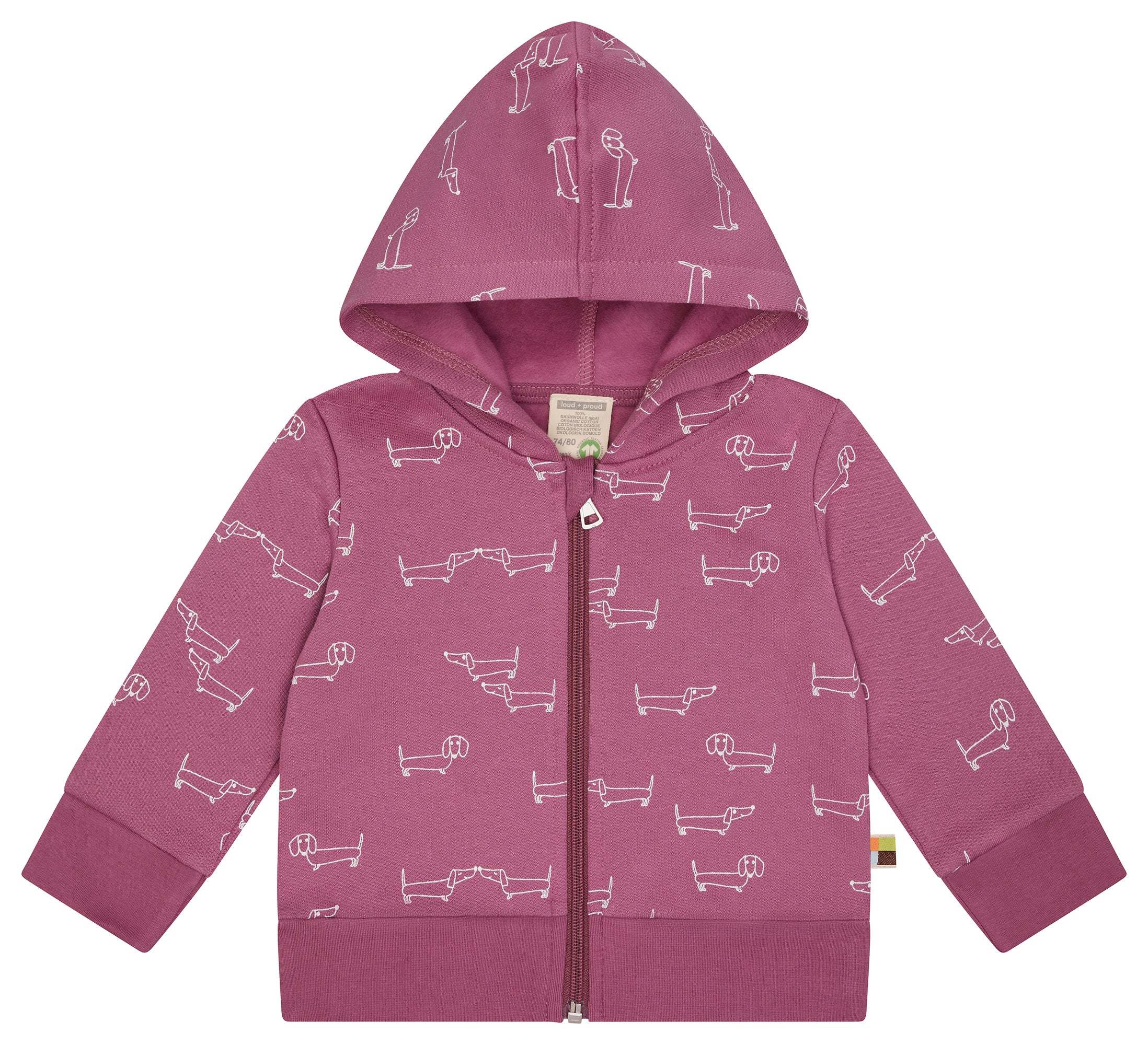 Sweatjacke mit Kapuze