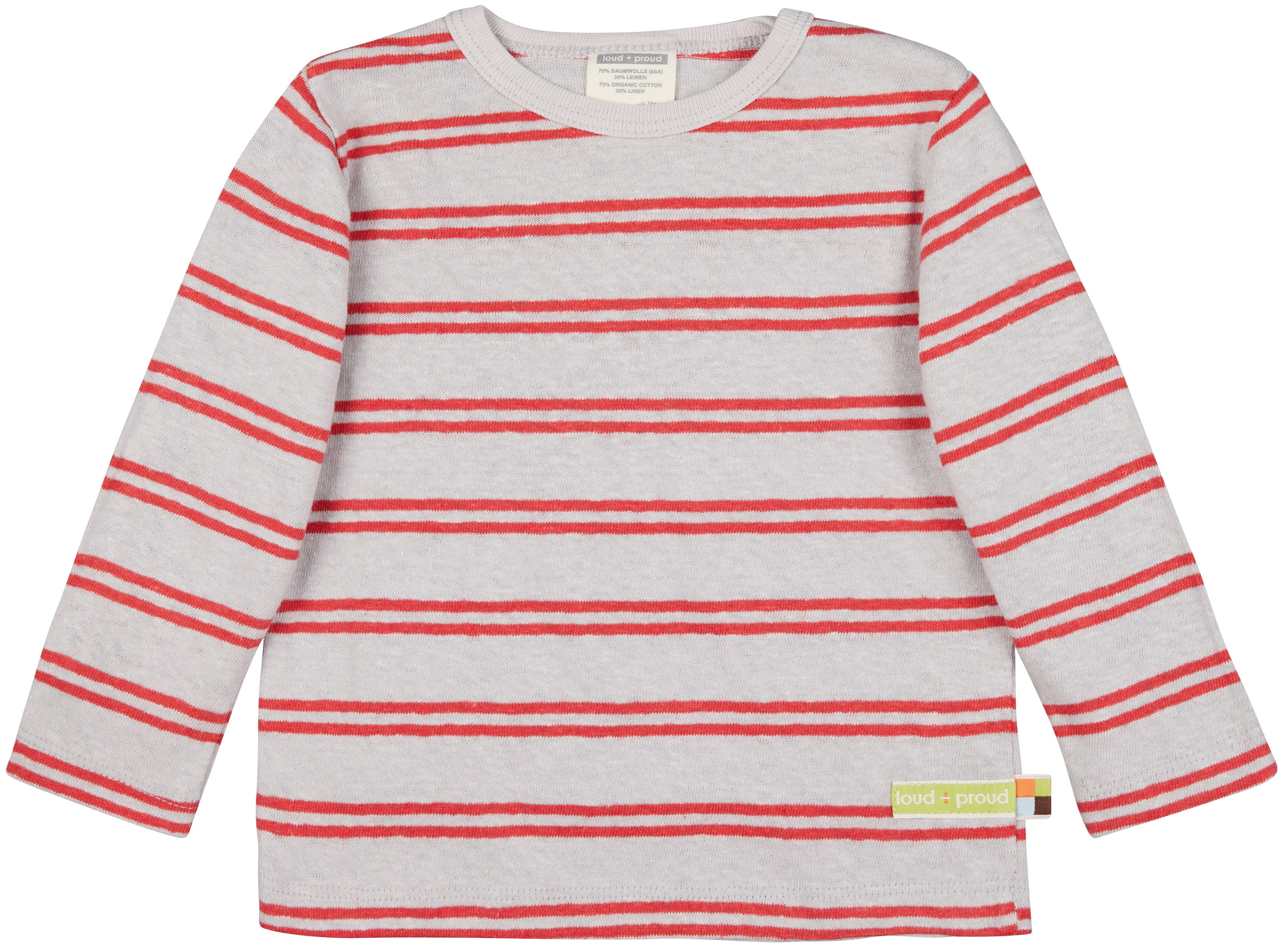 - Shirt Streifen mit Leinen - Shirt Streifen mit Leinen