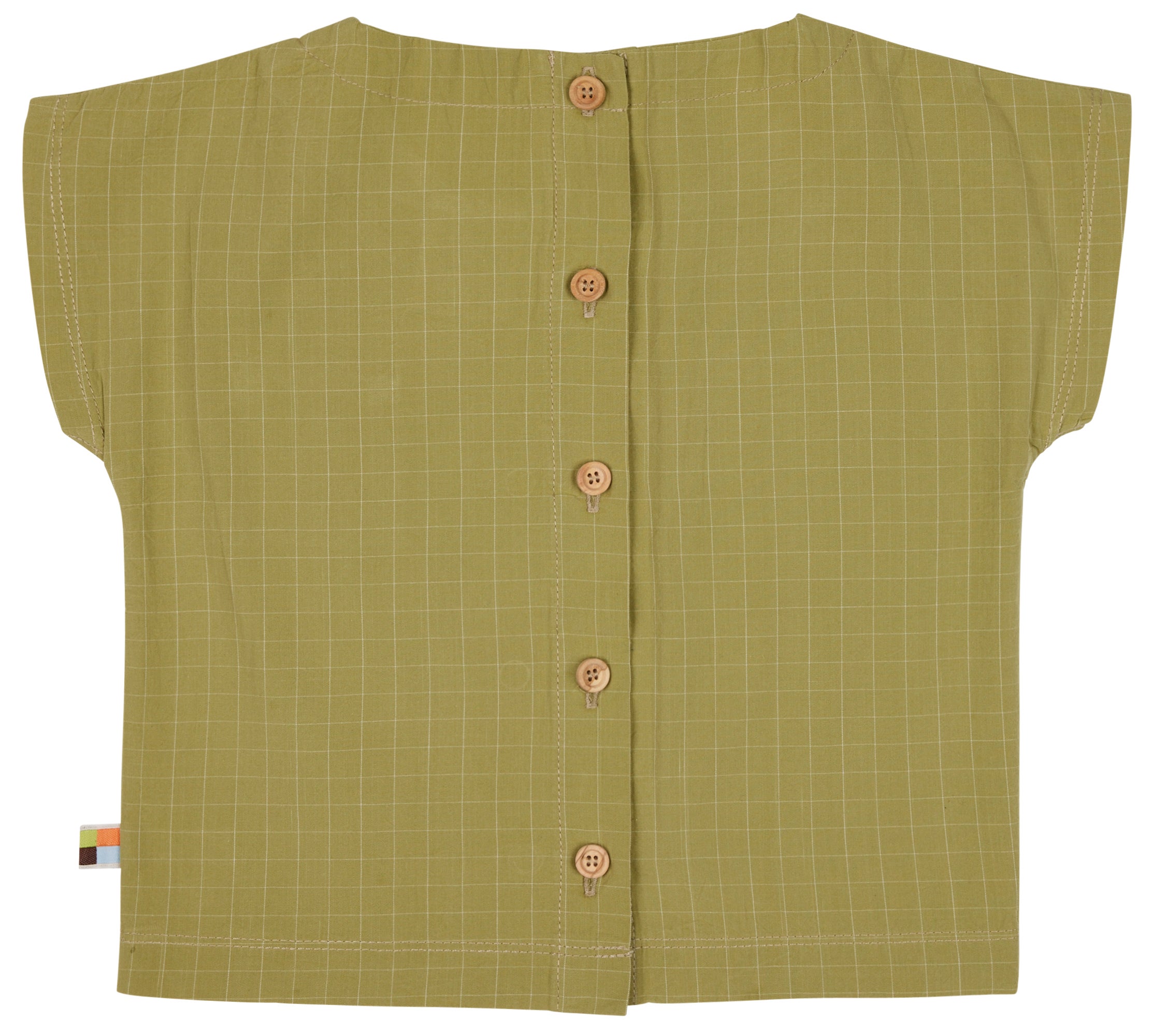 Bluse aus feinem Karo