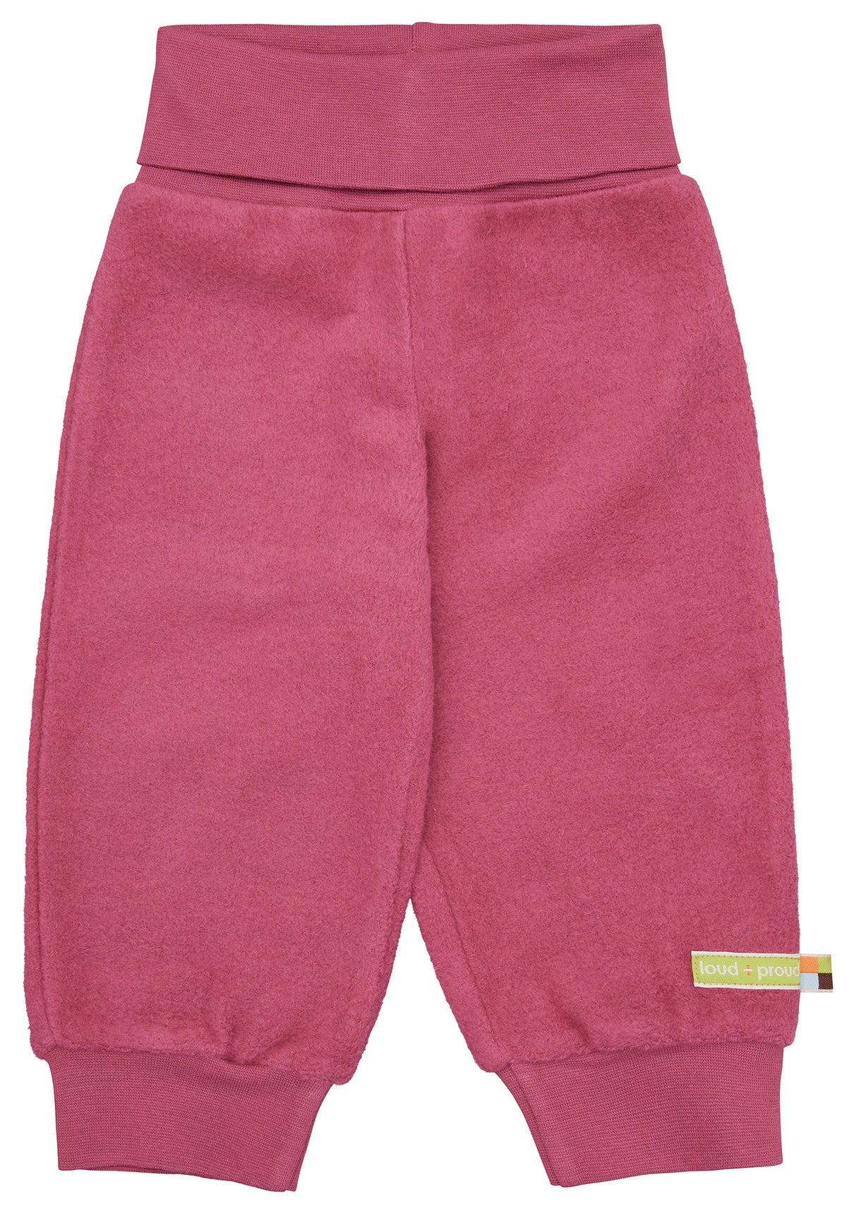 Pantaloni in pile di cotone