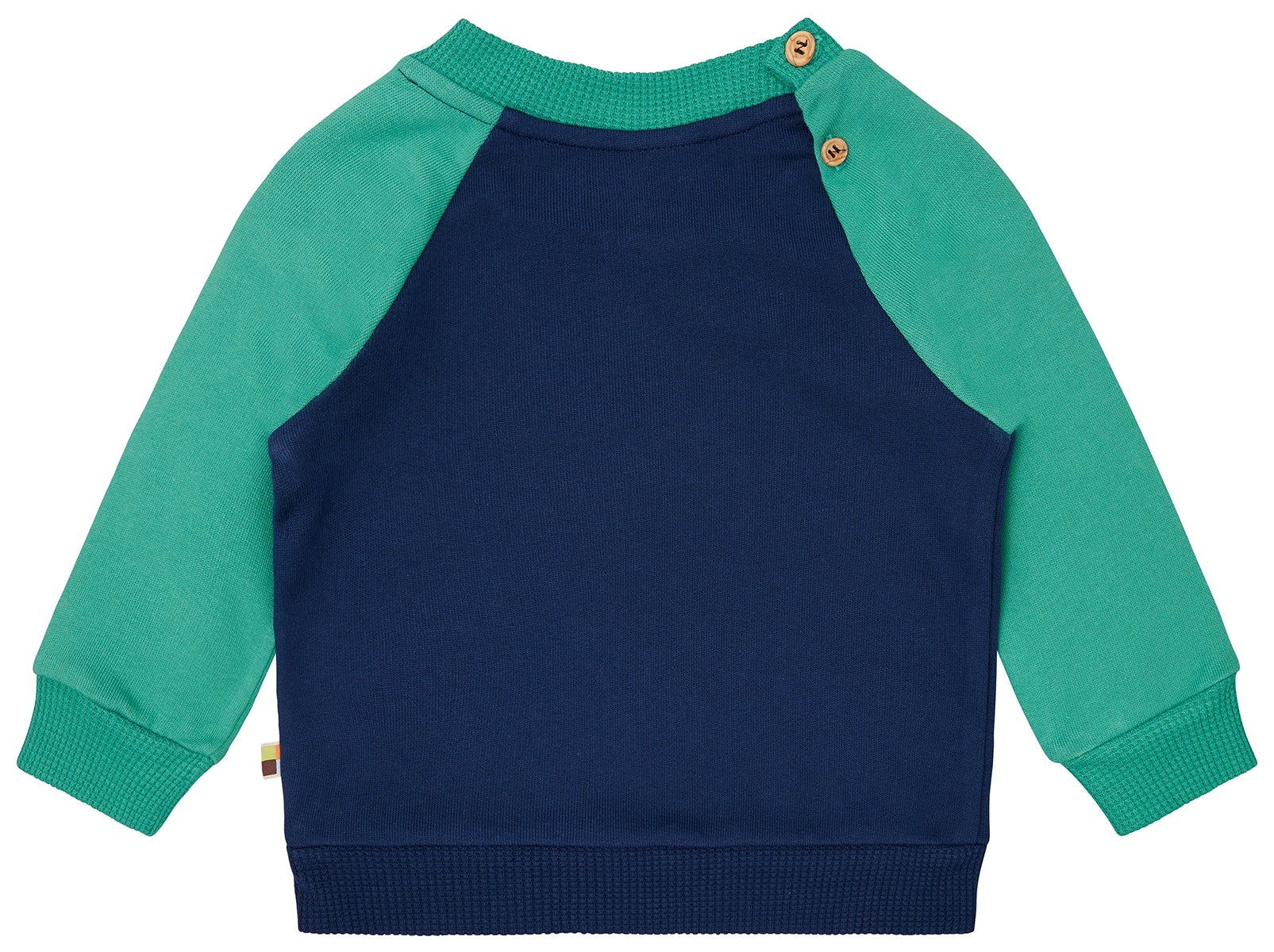 Sweatshirt with raglan sleeves