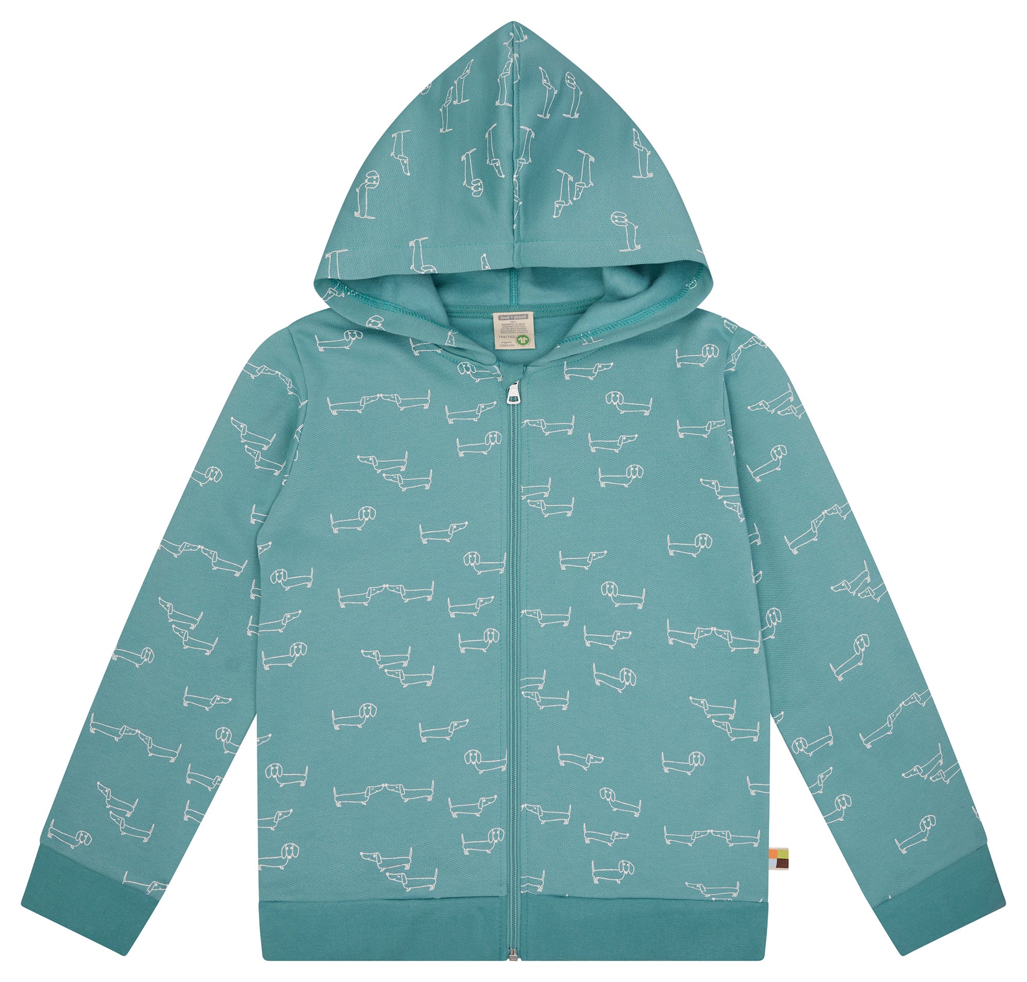 Sweatjacke mit Kapuze
