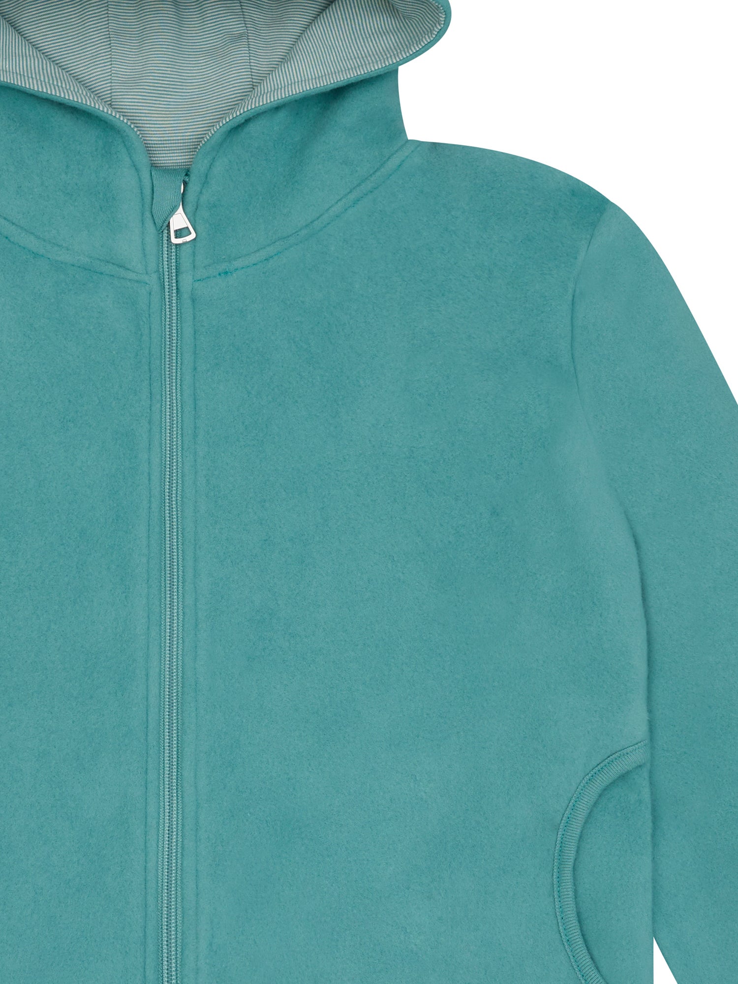 Jacke aus Baumwoll-Fleece