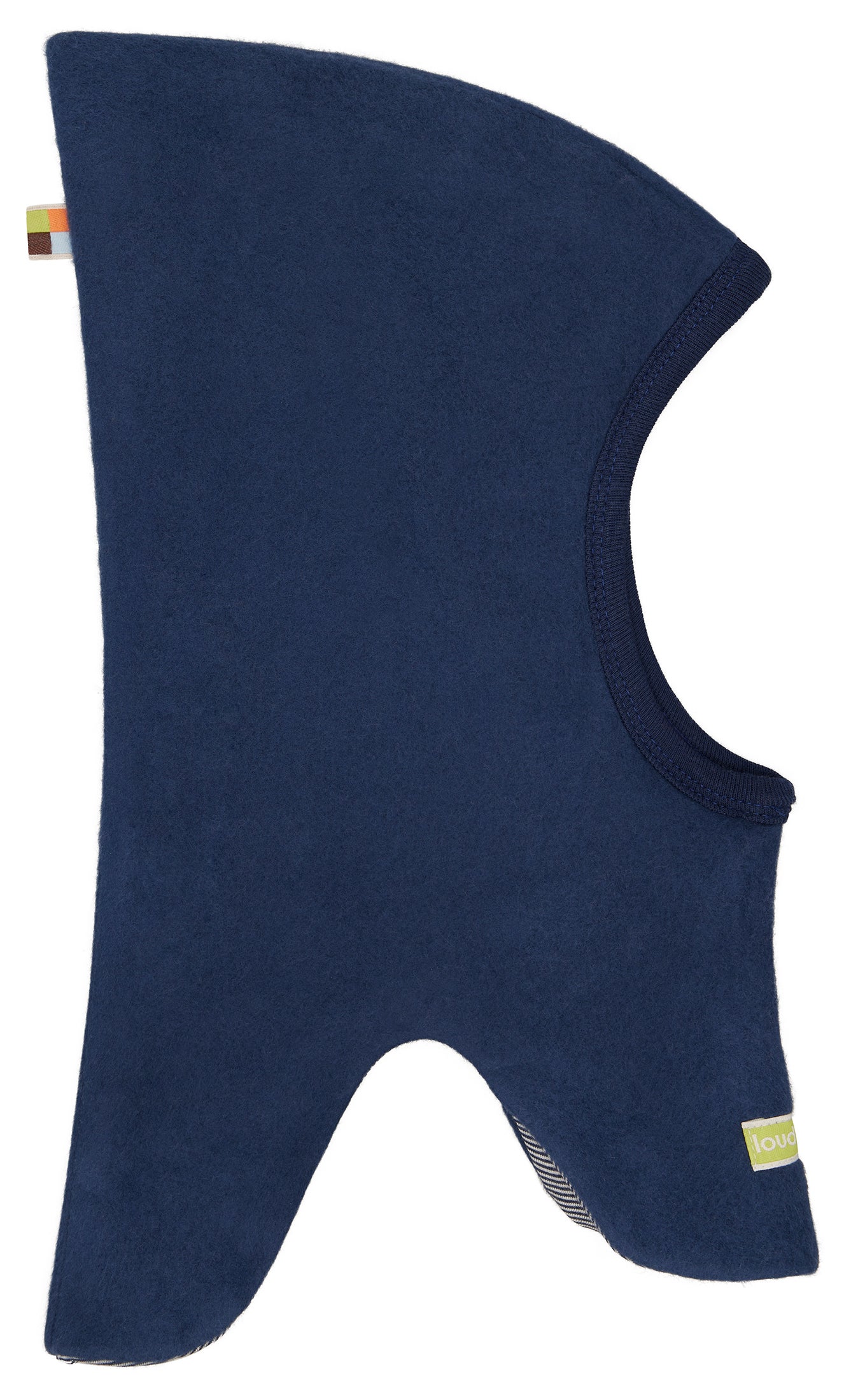 Wende-Schlupfmütze aus Baumwoll-Fleece