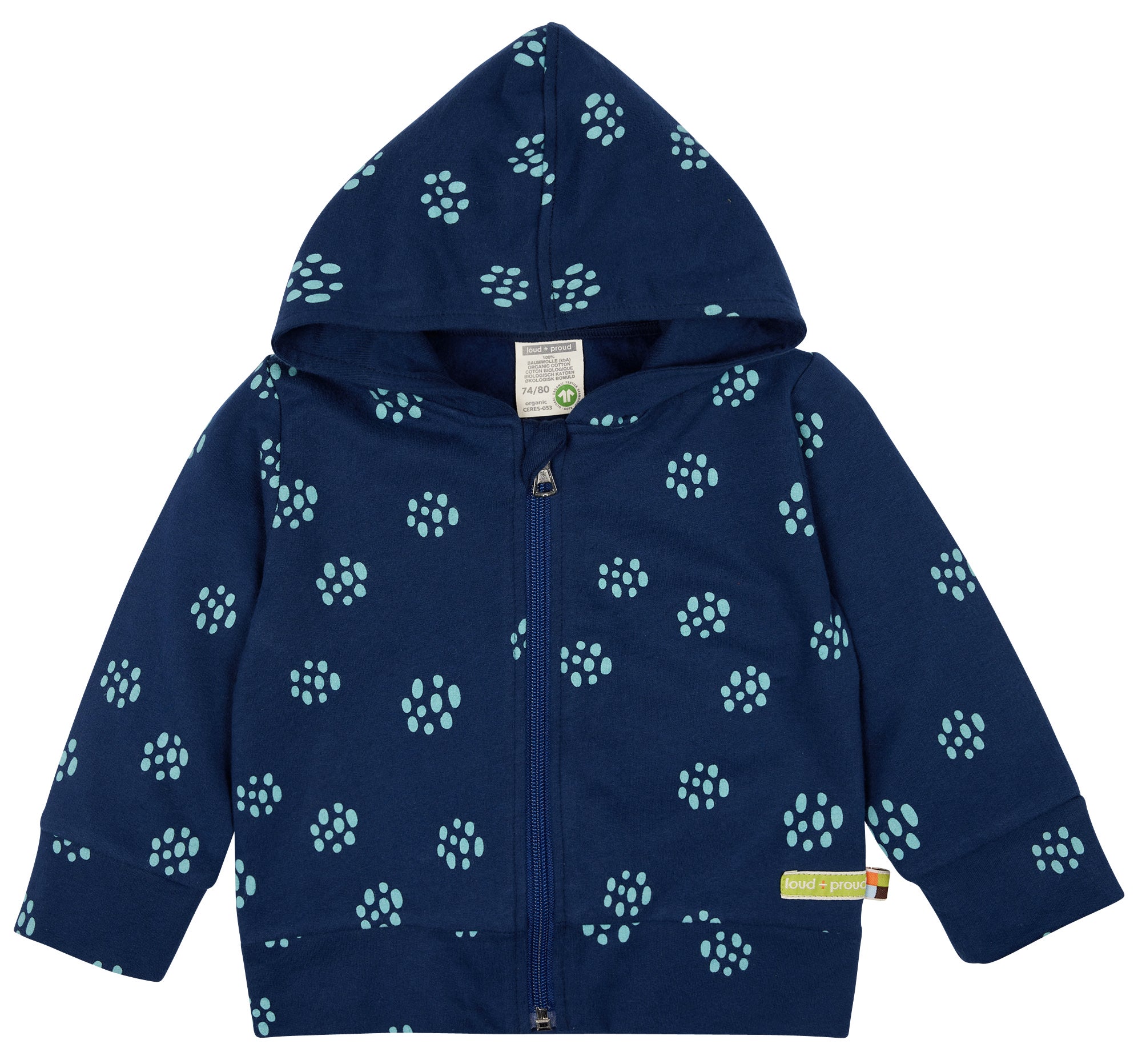 - Kapuzenjacke mit Druck