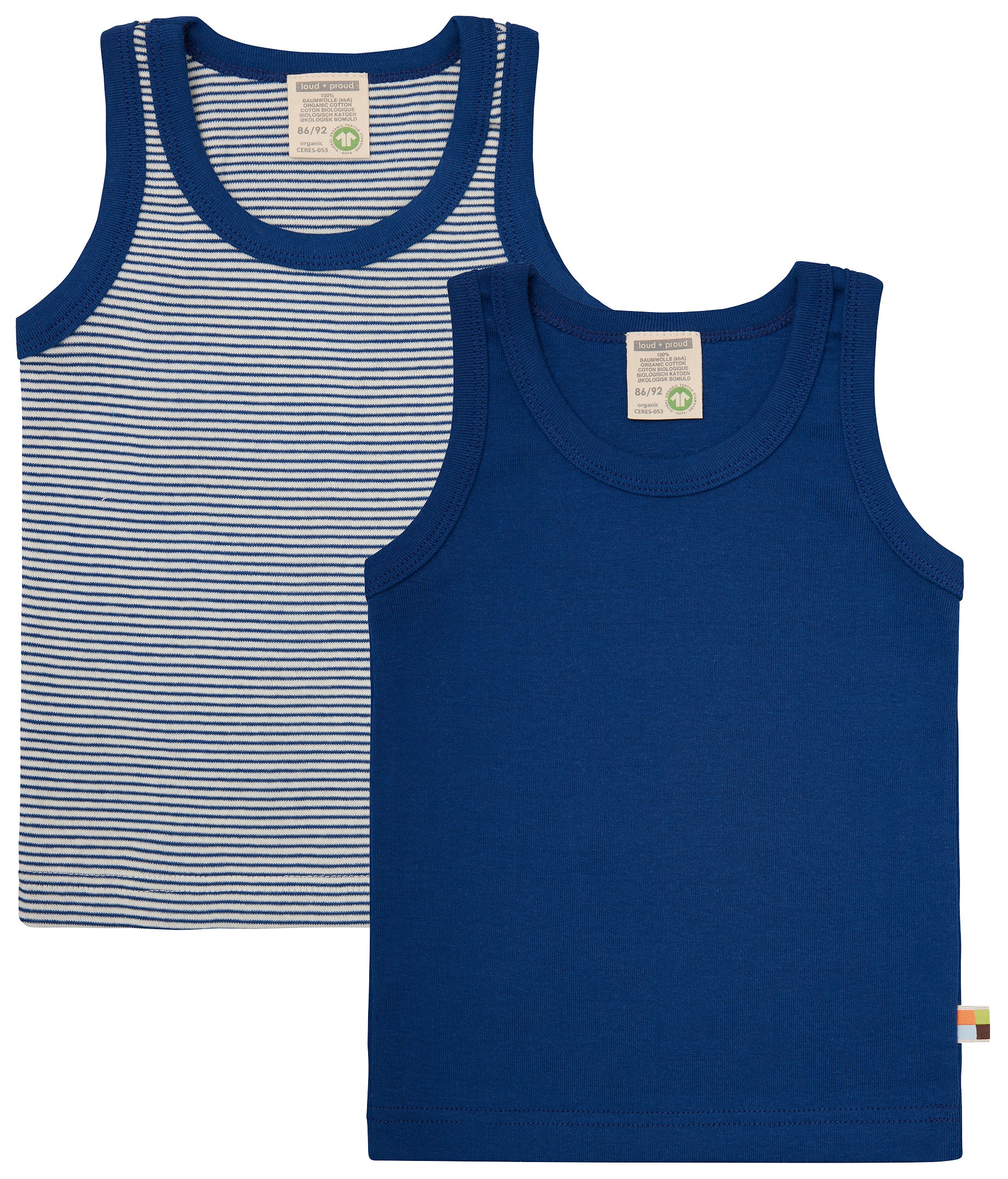 Double Pack of Fine Ribbed Undershirts Double Pack of Fine Ribbed Undershirts