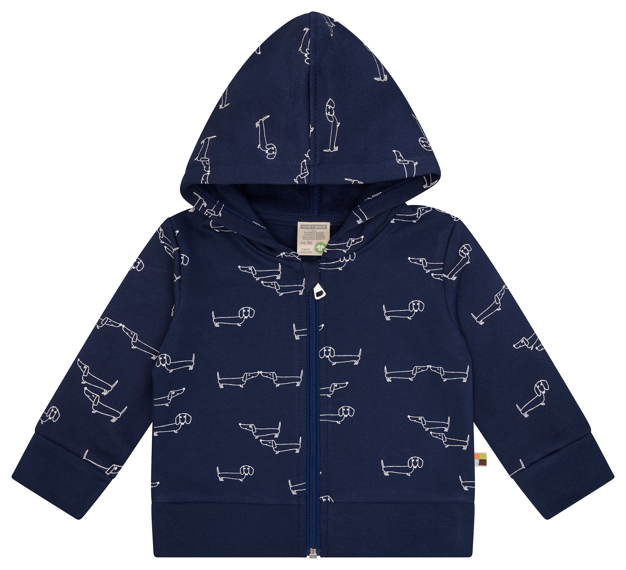 Sweatjacke mit Kapuze