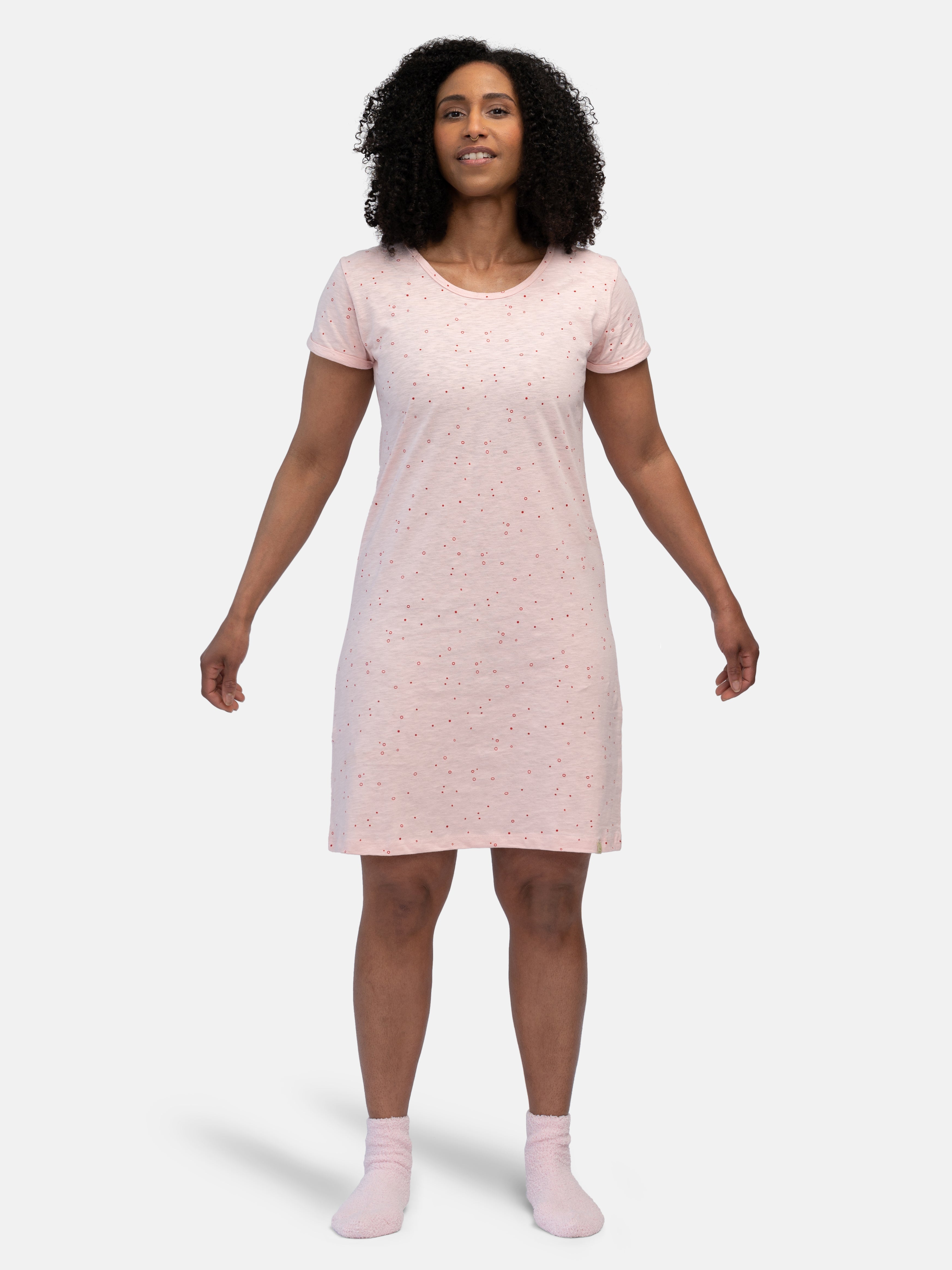 Sleepshirt Slub Jersey mit Druck
