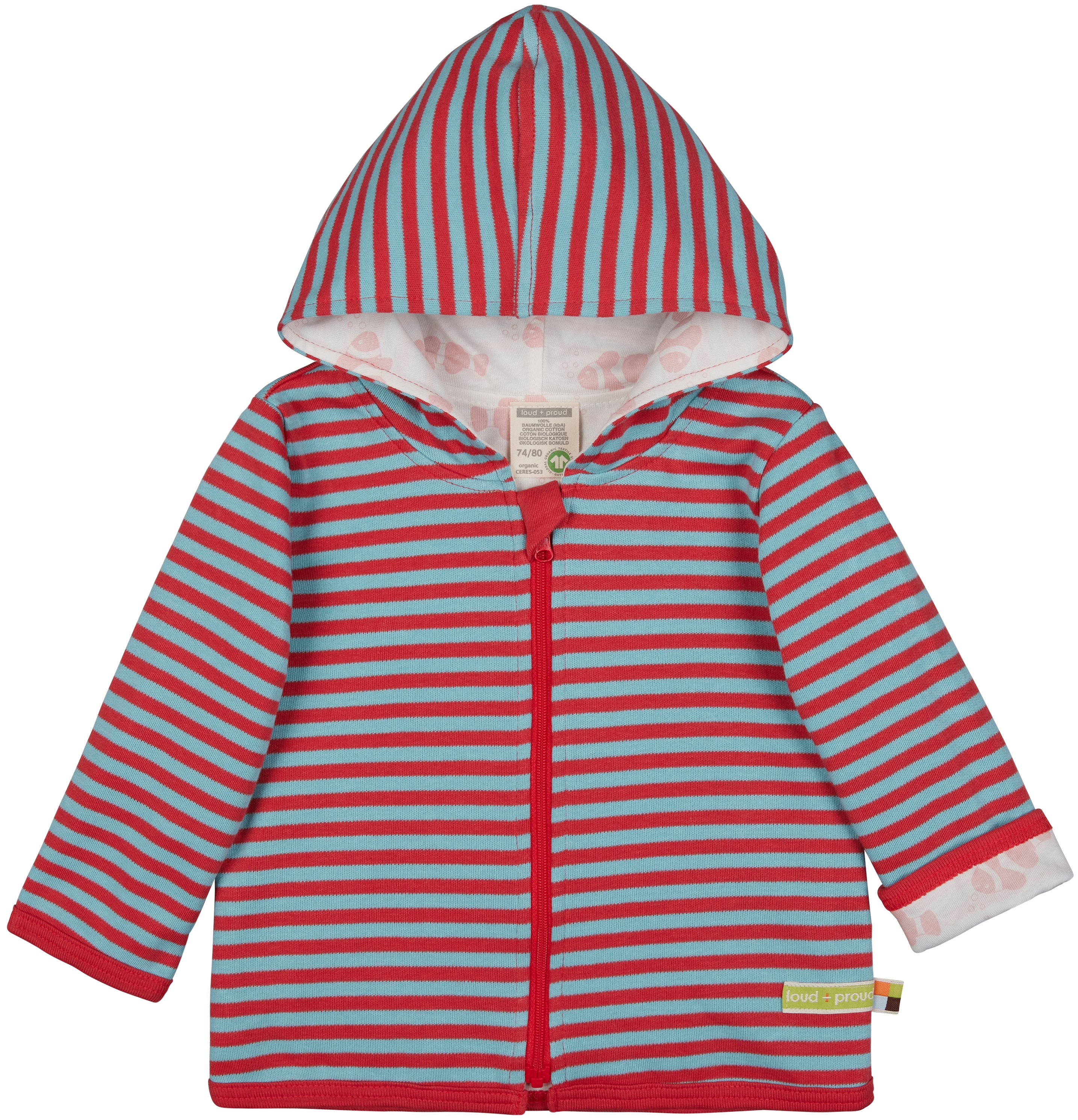 - Wendejacke mit Kapuze
