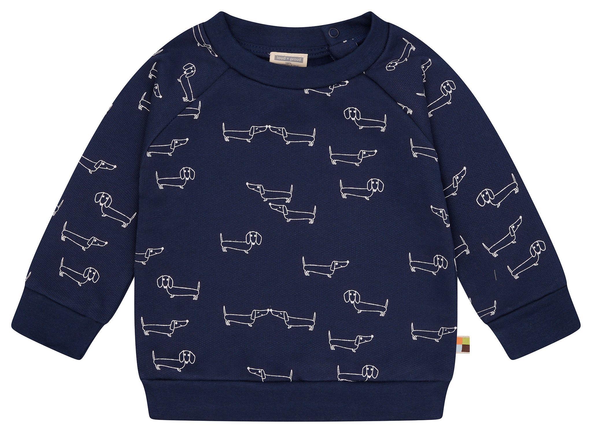 Sweatshirt mit Alloverdruck