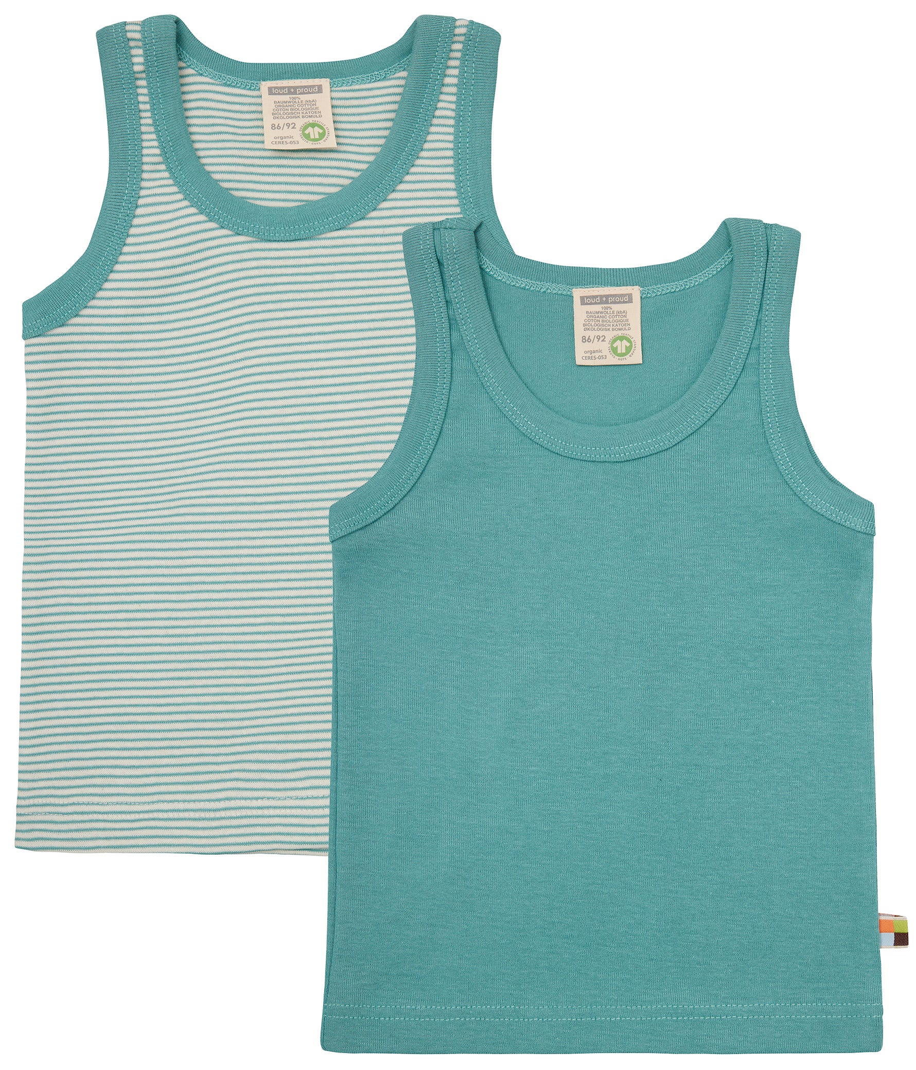 Double Pack of Fine Ribbed Undershirts Double Pack of Fine Ribbed Undershirts