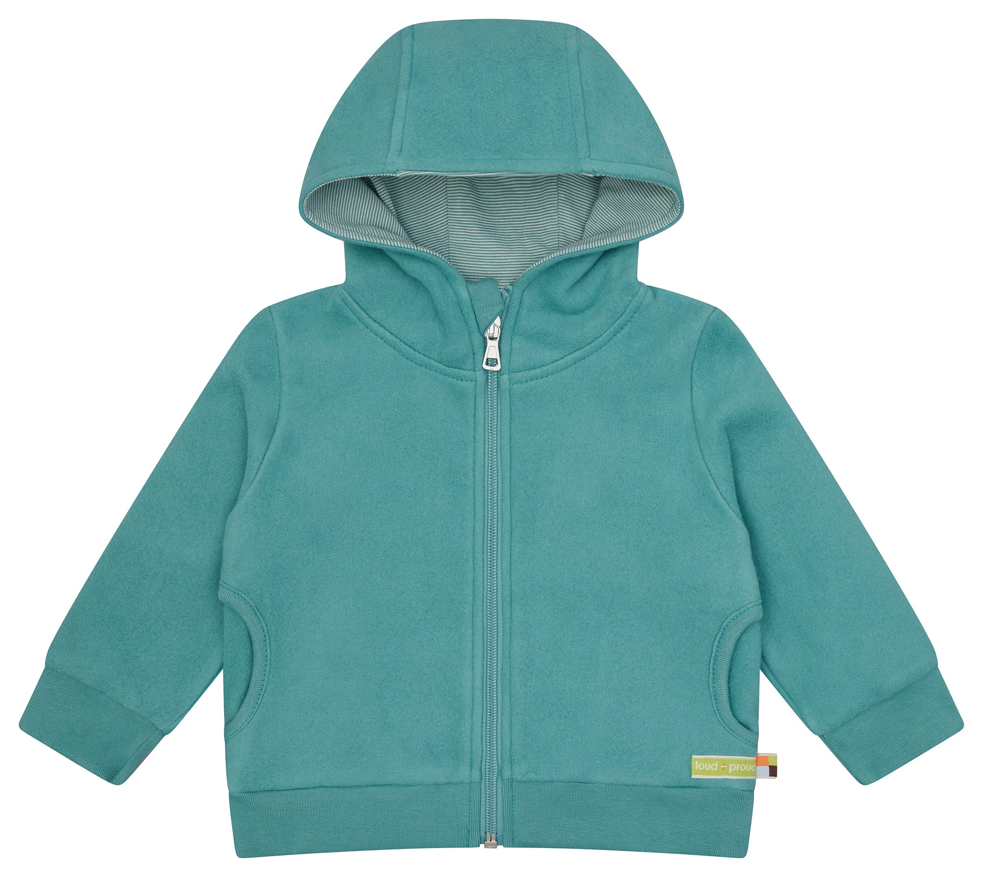 Jacke aus Baumwoll-Fleece
