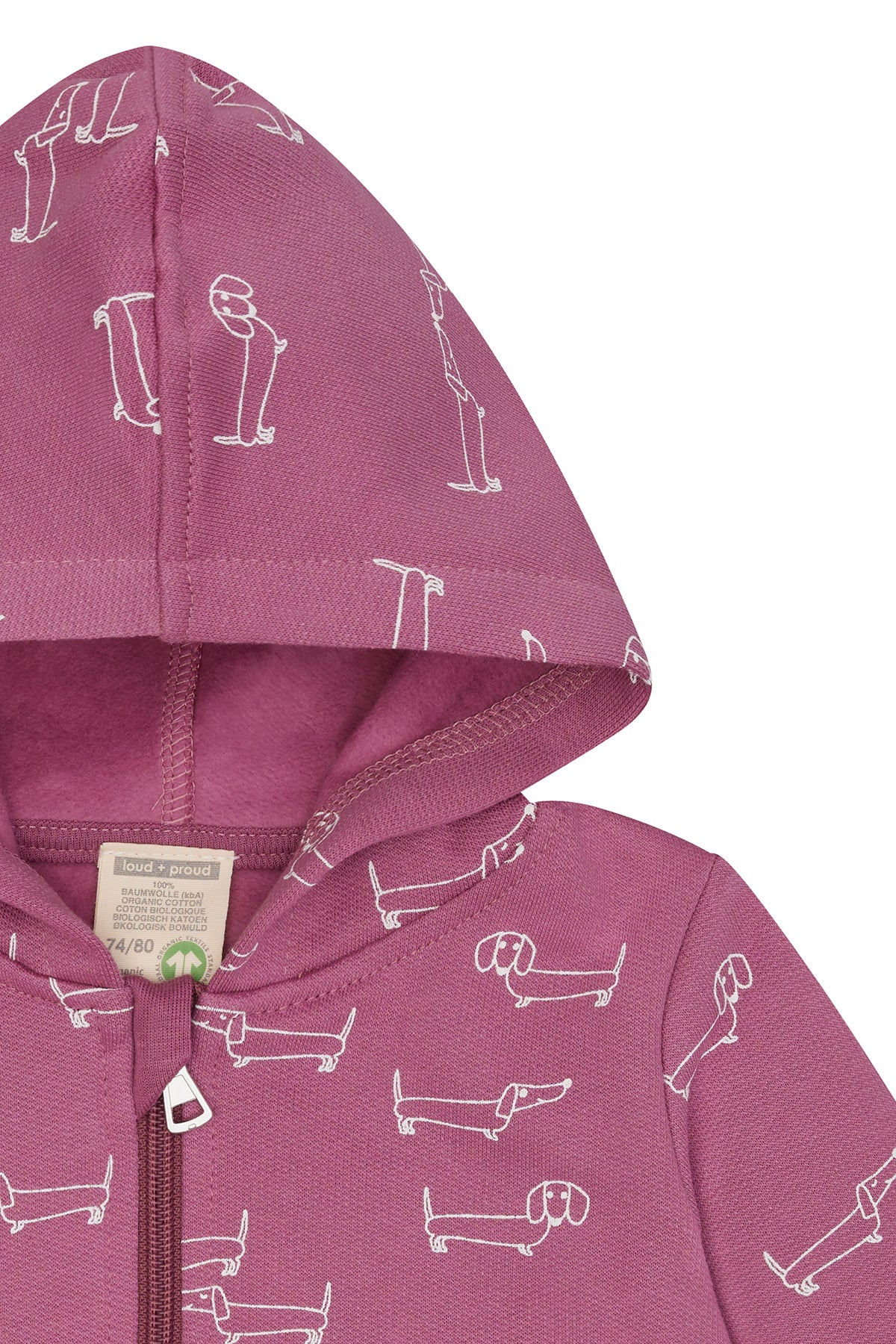Sweatjacke mit Kapuze