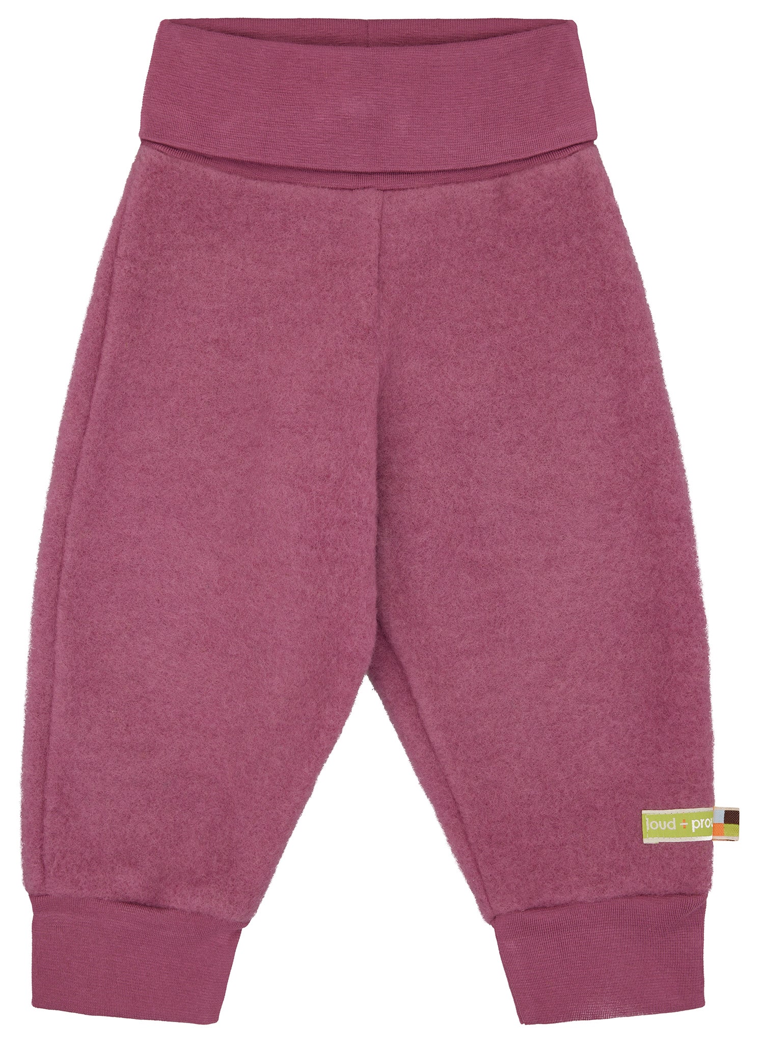 Wool fleece pants