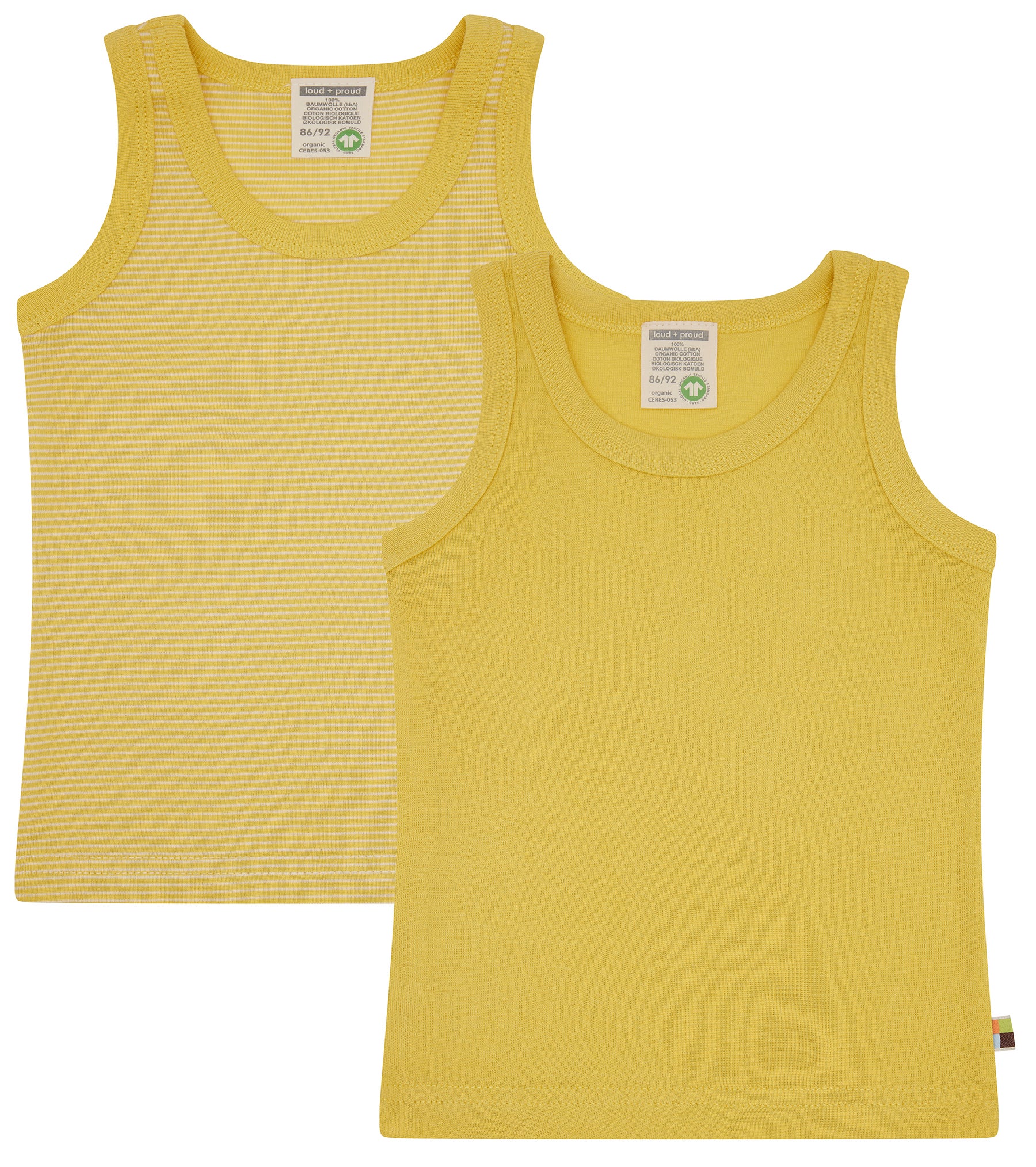Double Pack of Fine Ribbed Undershirts Double Pack of Fine Ribbed Undershirts