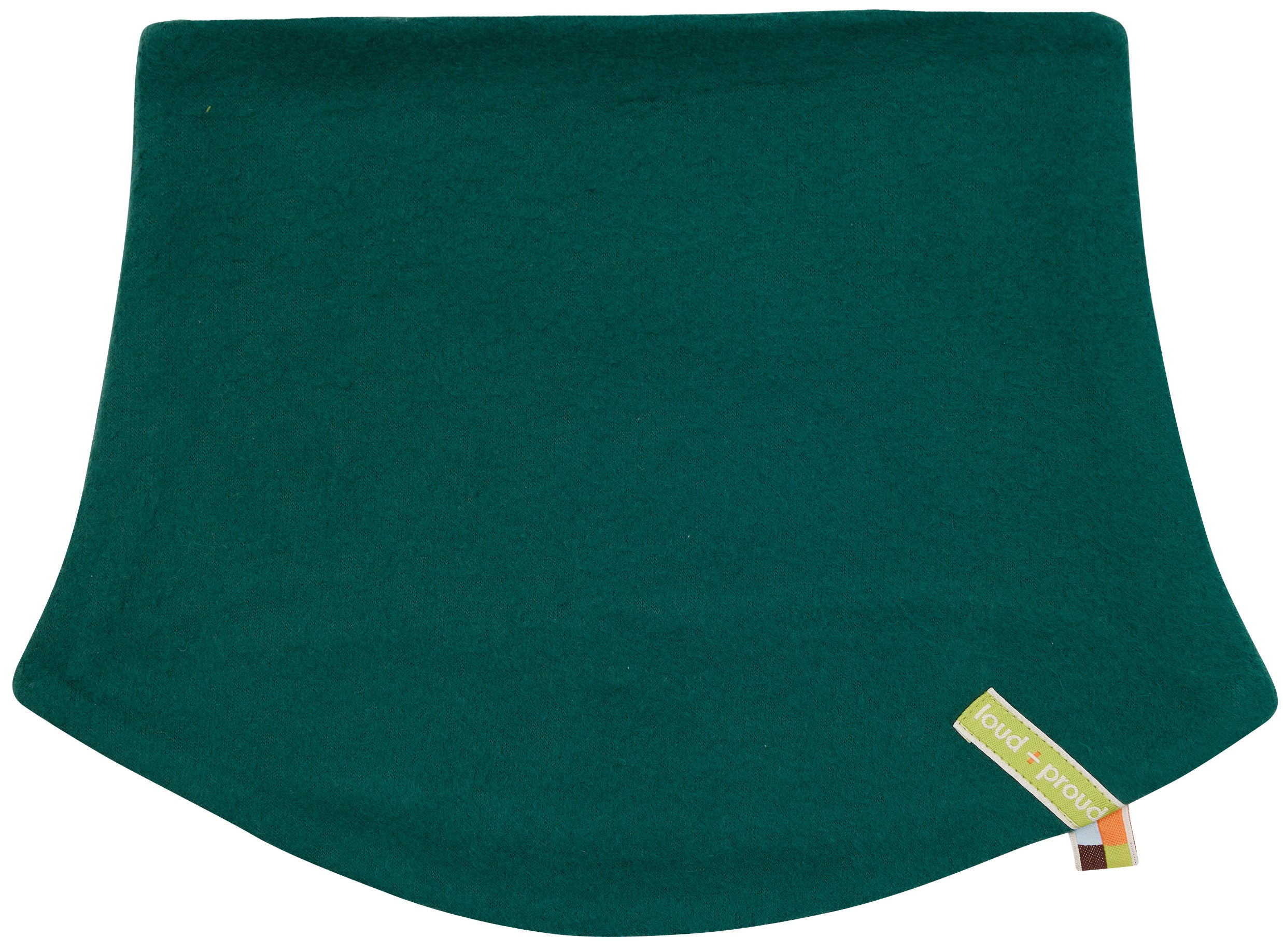 Wende-Schlauchschal aus Baumwoll-Fleece