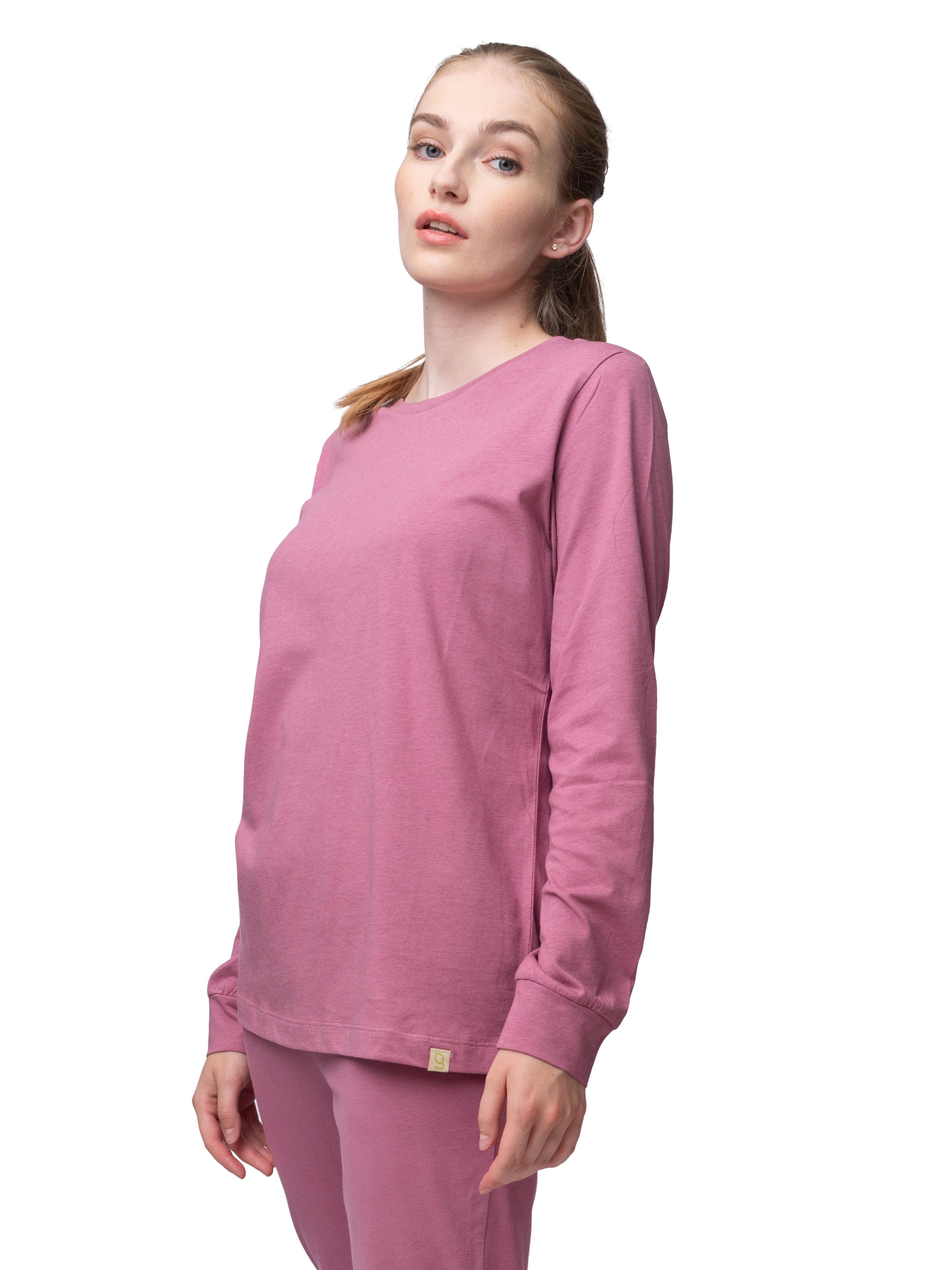 Langarm-Shirt mit Woll-Anteil