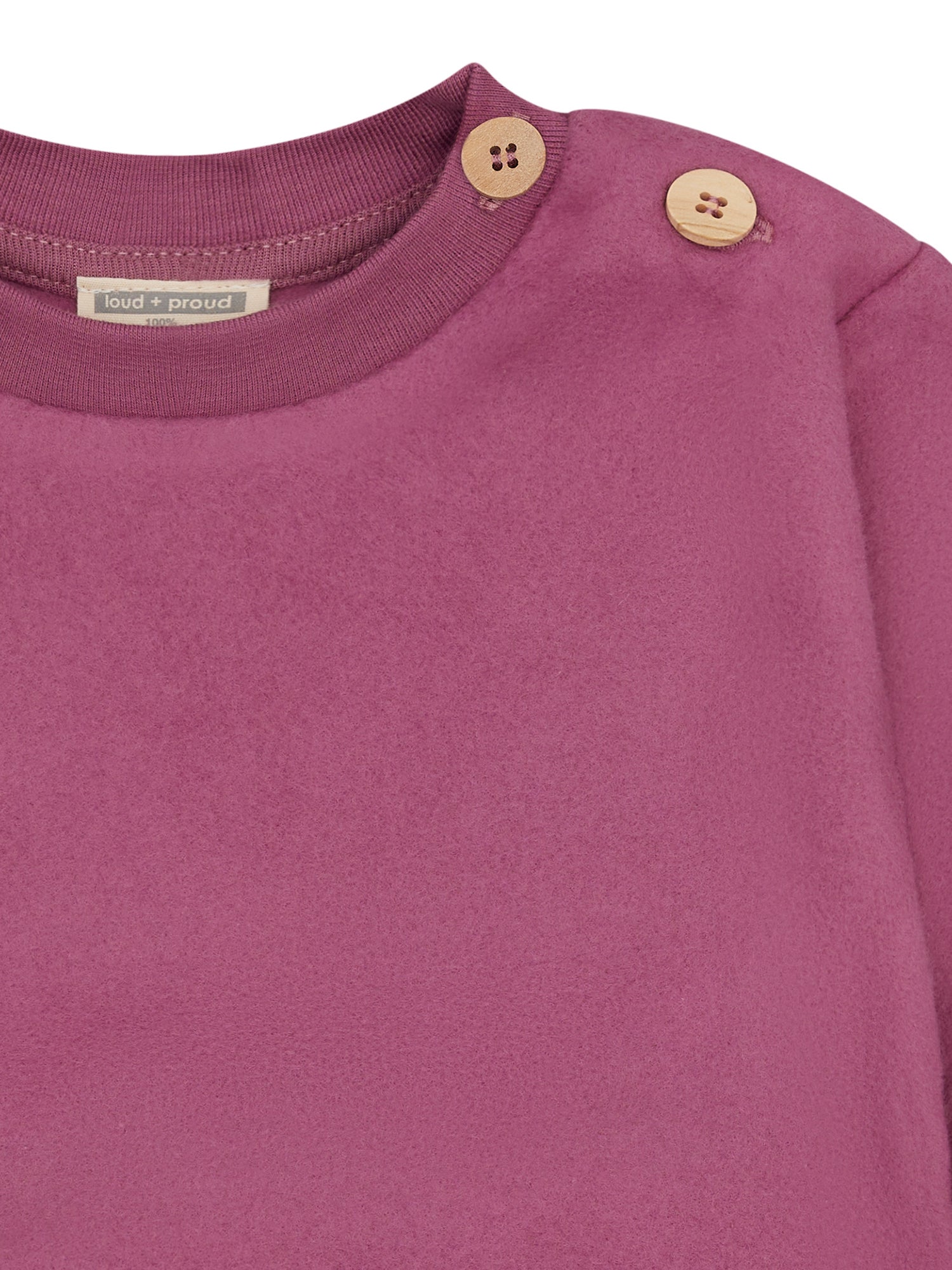 Fleece-Sweatshirt