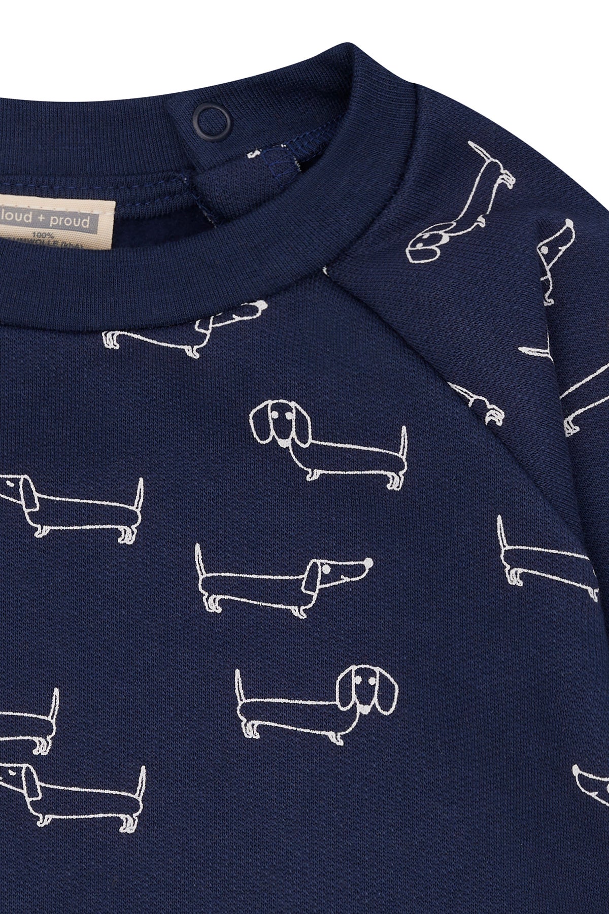 Sweatshirt mit Alloverdruck
