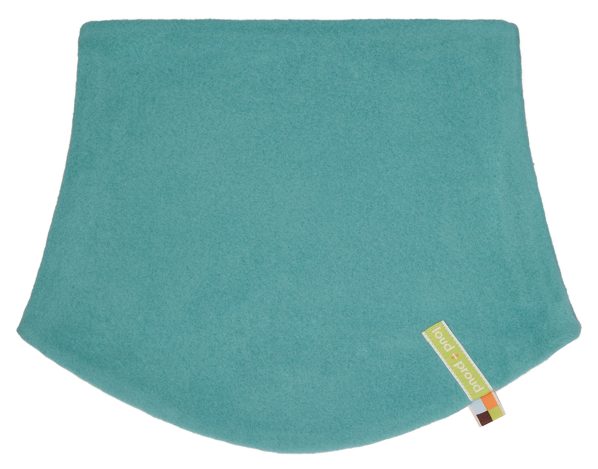 Wende-Schlauchschal aus Baumwoll-Fleece