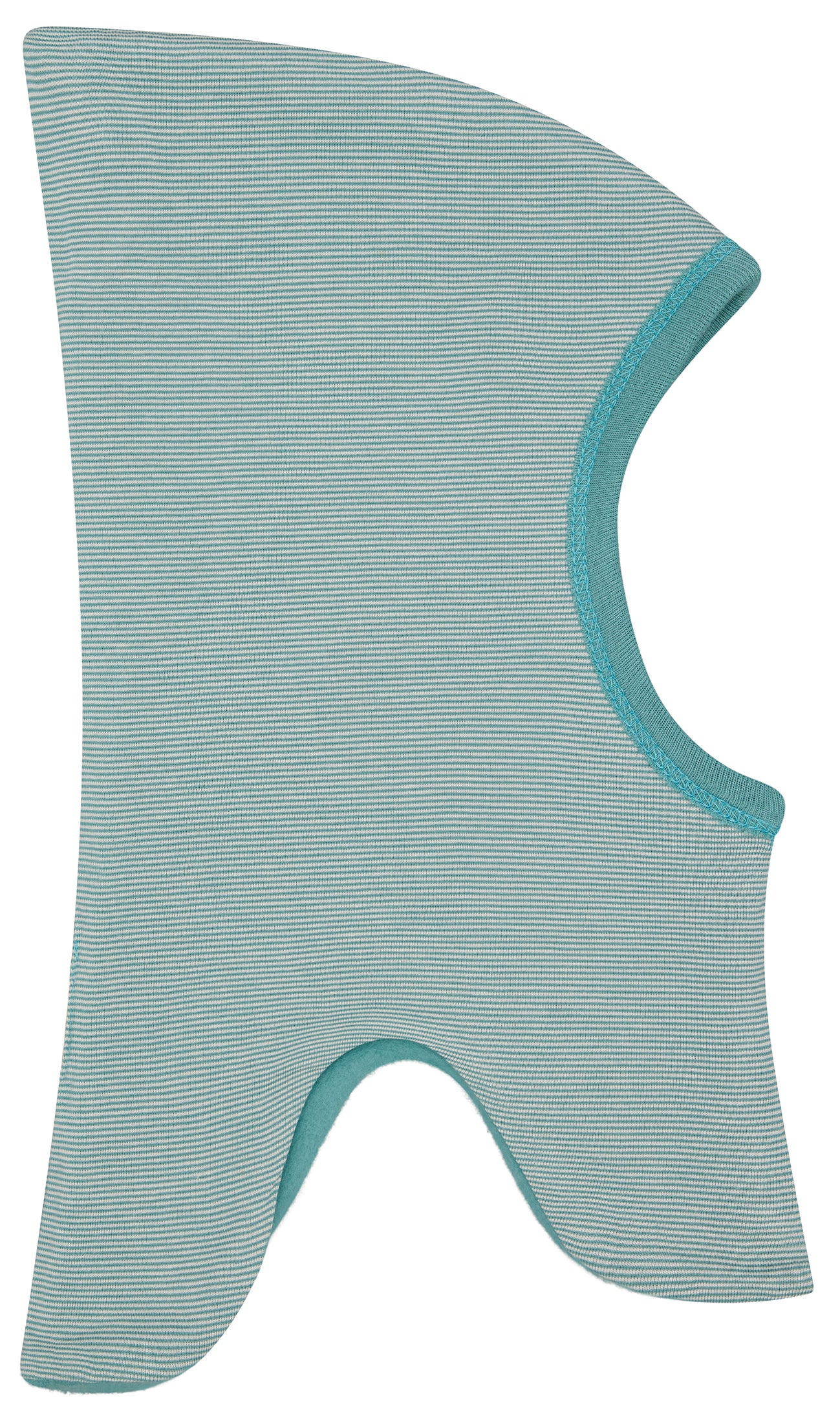 Wende-Schlupfmütze aus Baumwoll-Fleece