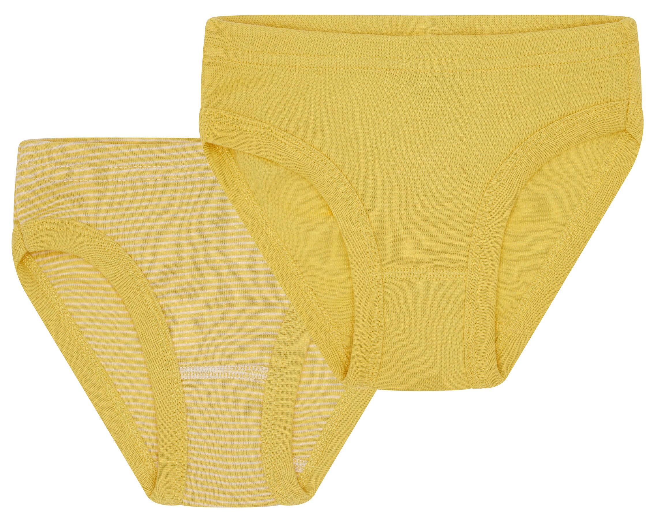 Double pack of ribbed cotton briefs Double pack of ribbed cotton briefs
