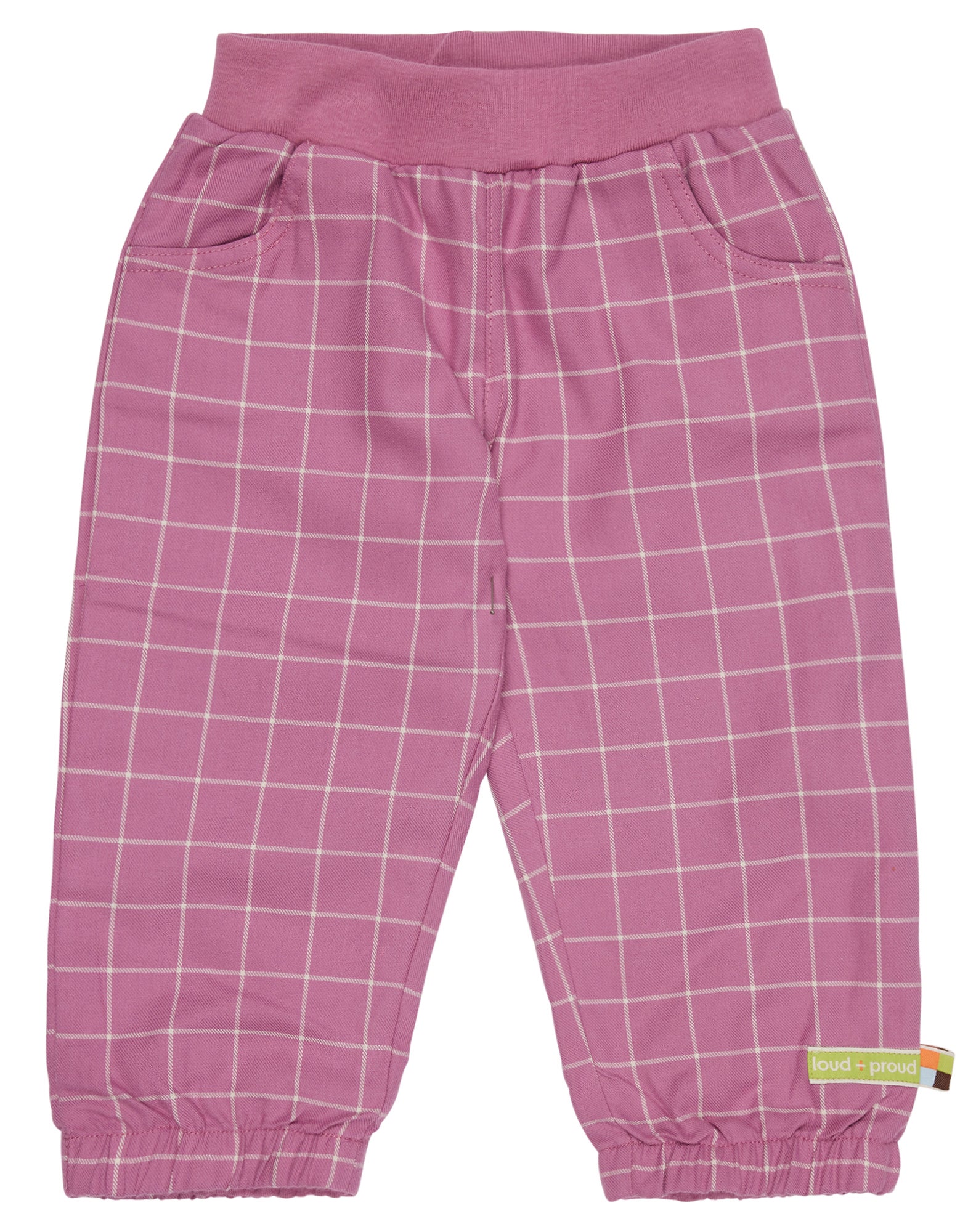 Checked pants
