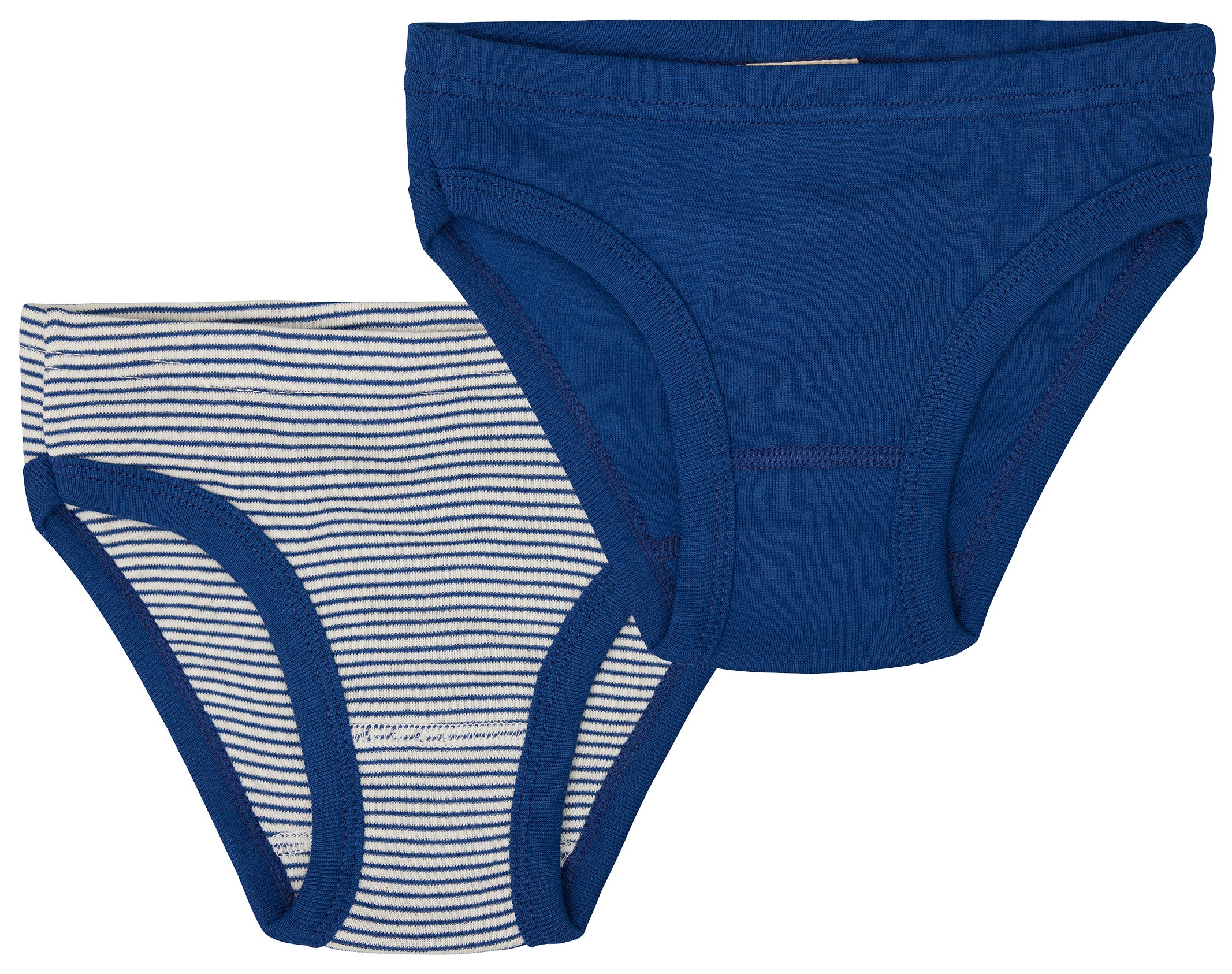 Double pack of ribbed cotton briefs Double pack of ribbed cotton briefs