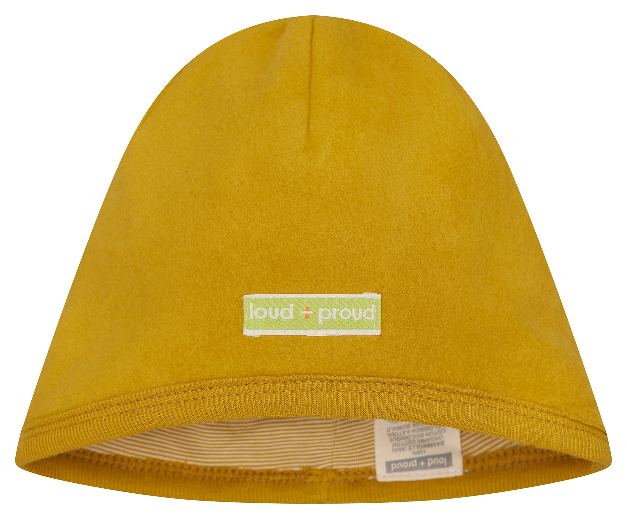 Wendemütze aus Baumwoll-Fleece