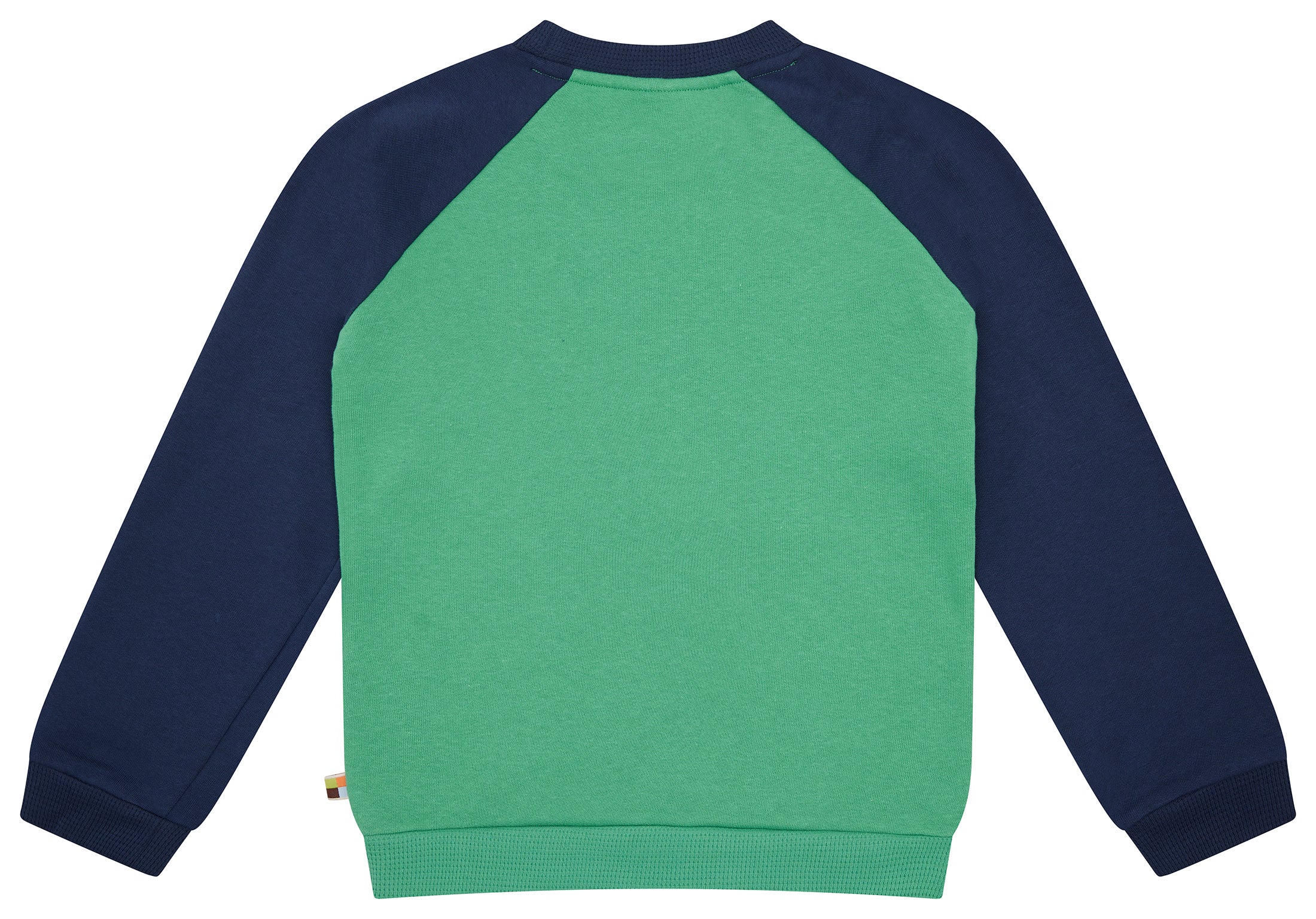 Sweatshirt with raglan sleeves