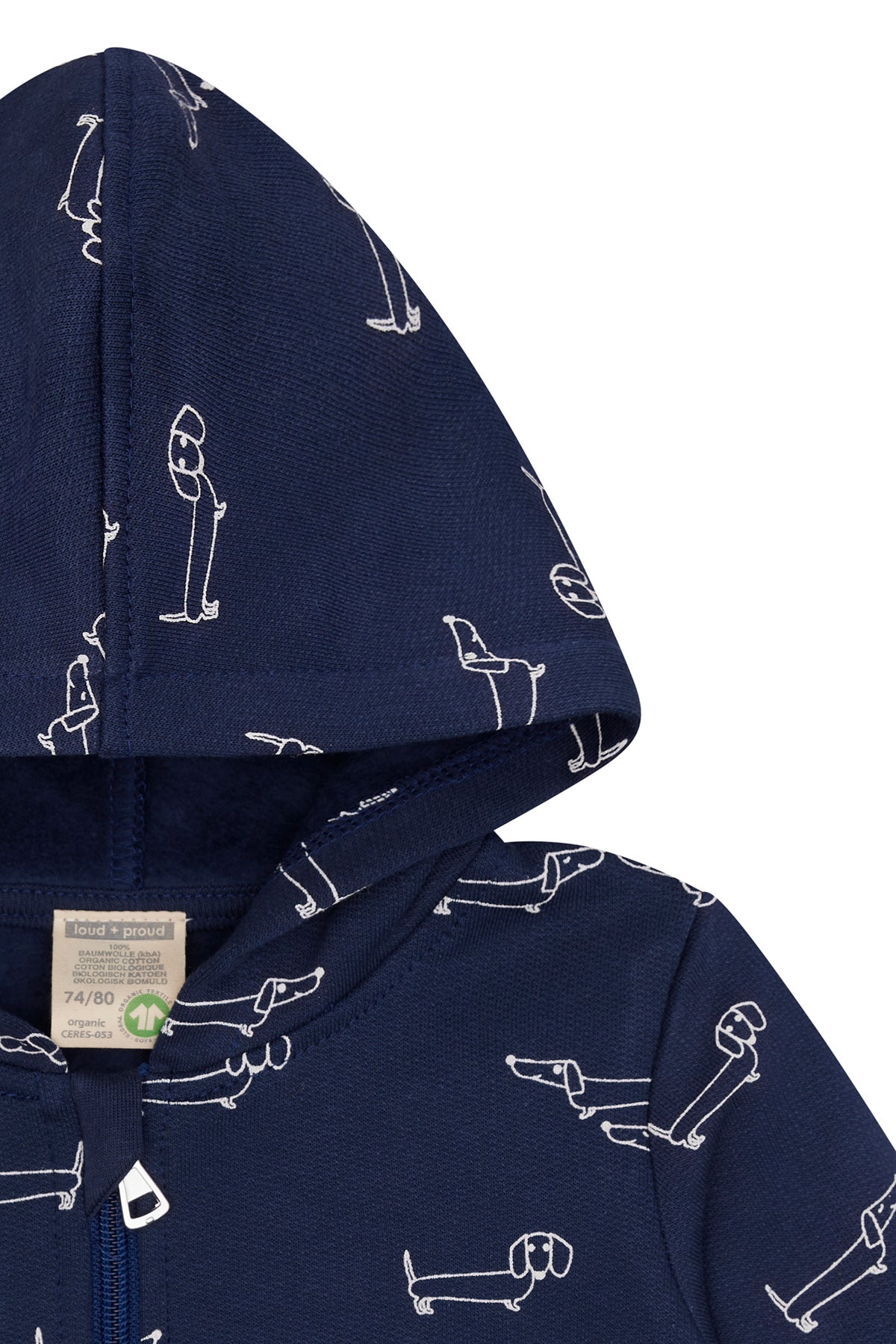 Sweatjacke mit Kapuze