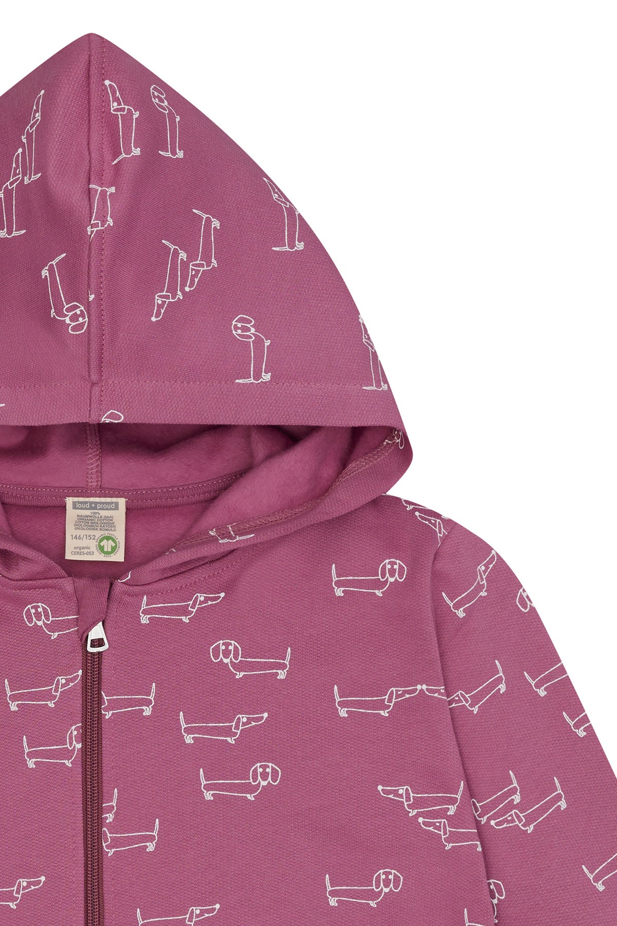 Sweatjacke mit Kapuze