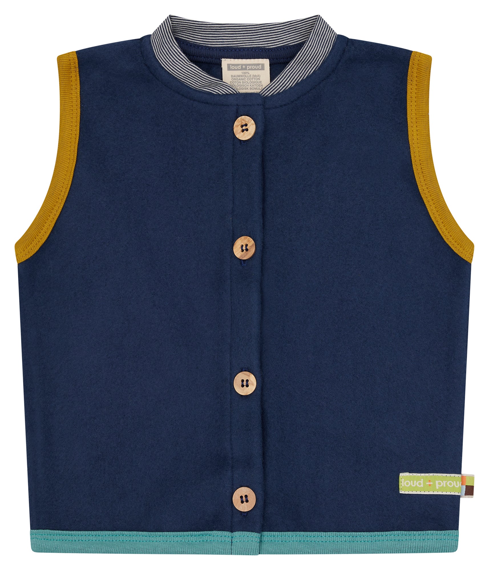 Weste aus Baumwoll-Fleece