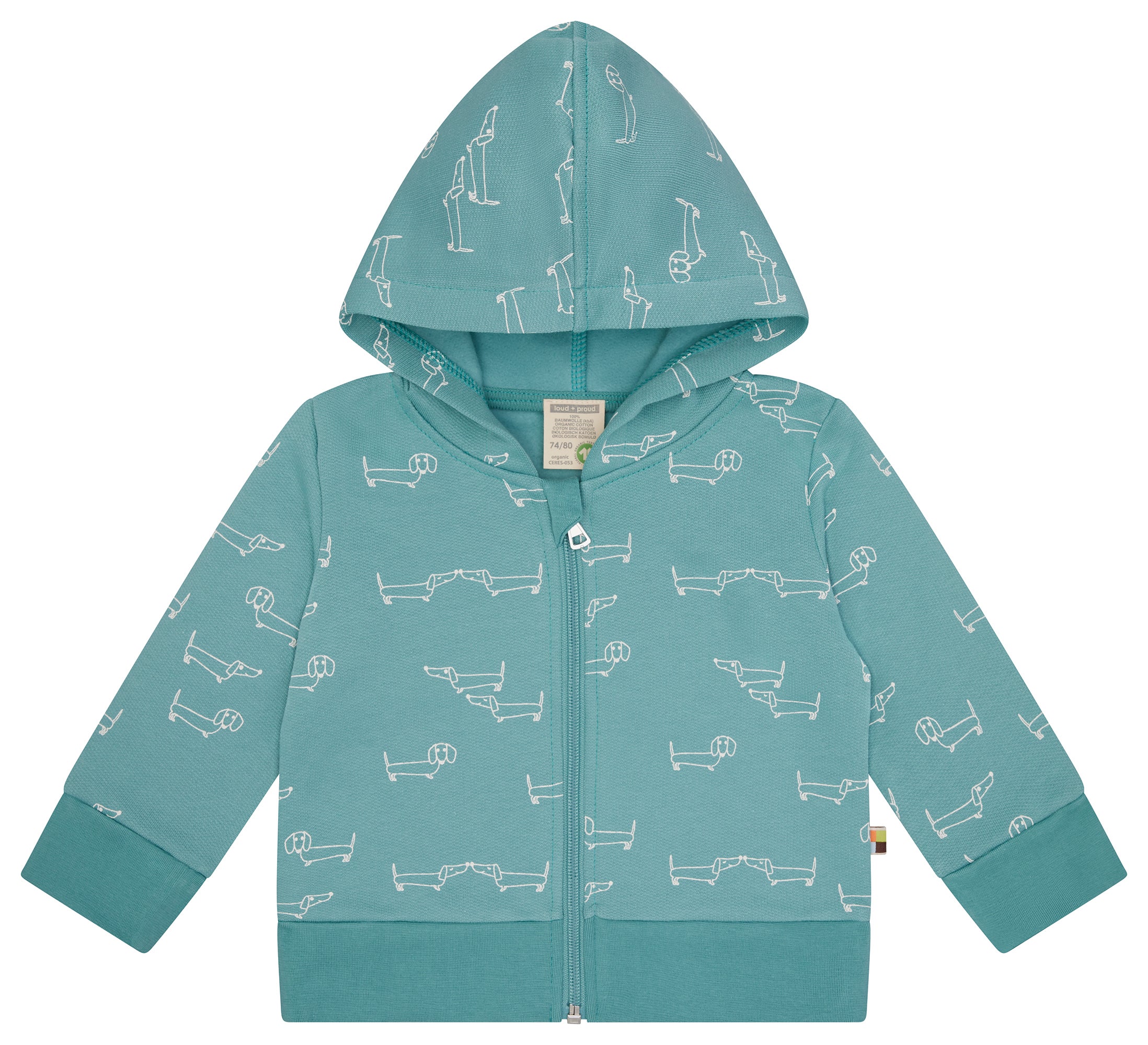 Sweatjacke mit Kapuze