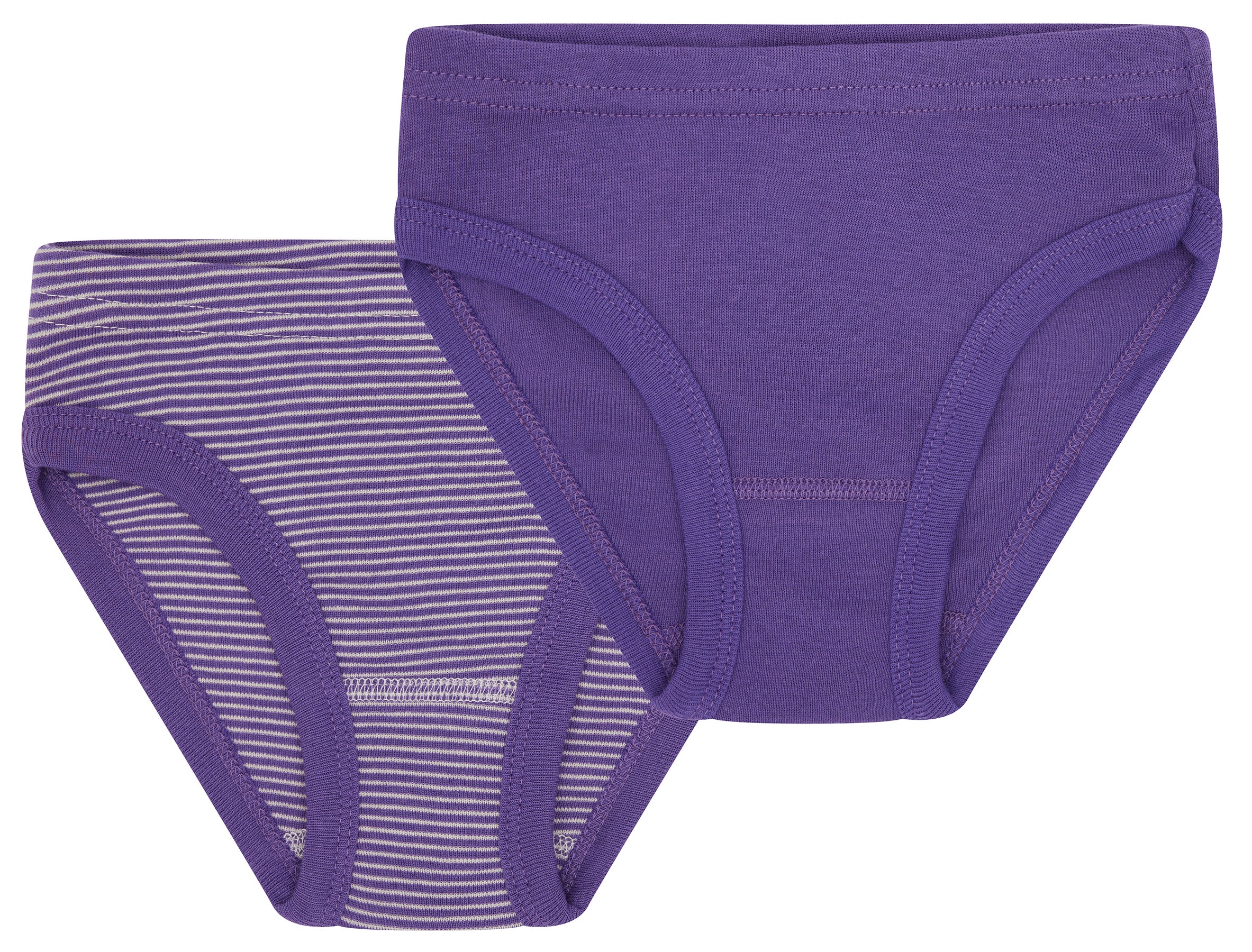 Double pack of ribbed cotton briefs Double pack of ribbed cotton briefs