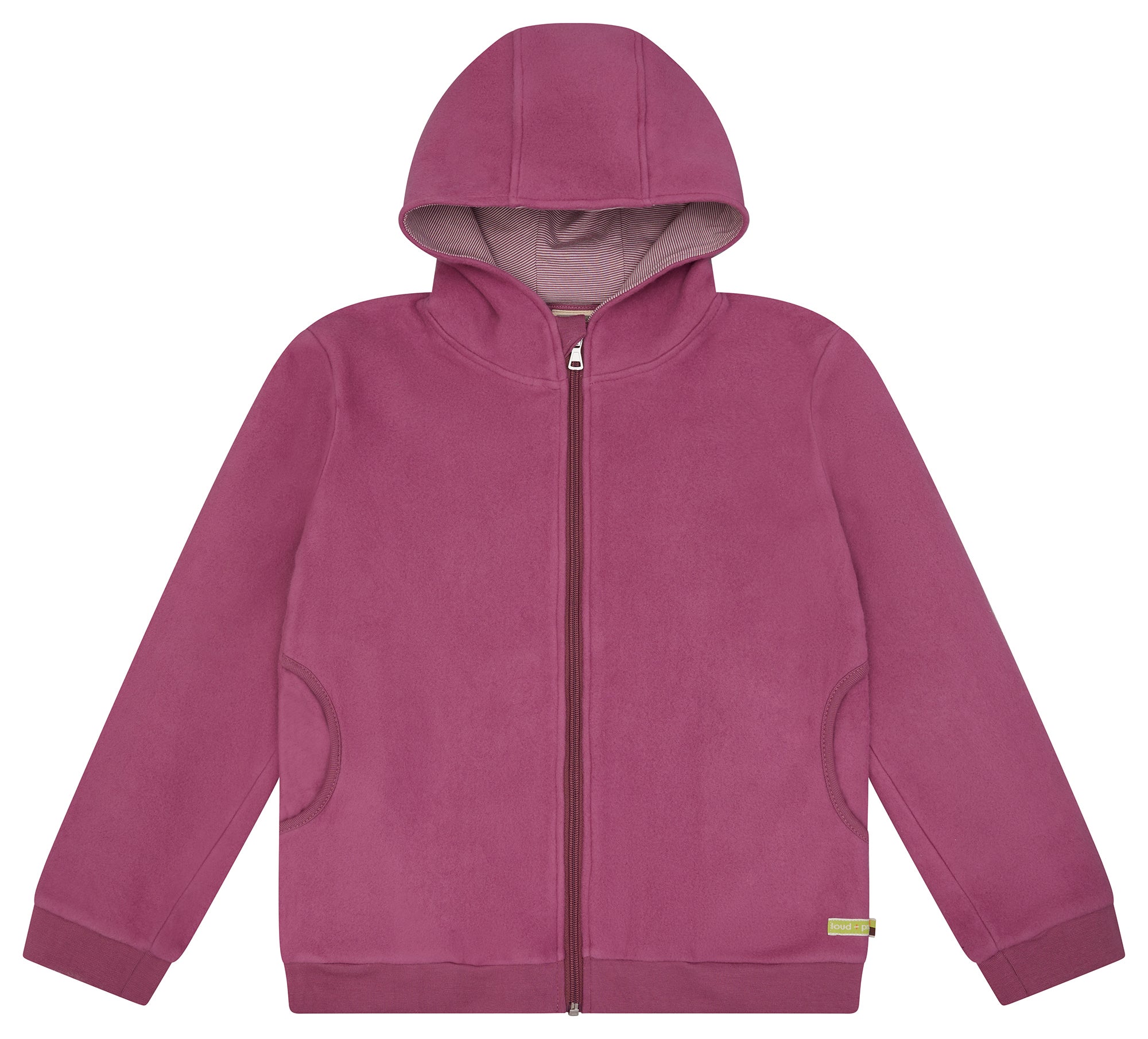 Jacke aus Baumwoll-Fleece