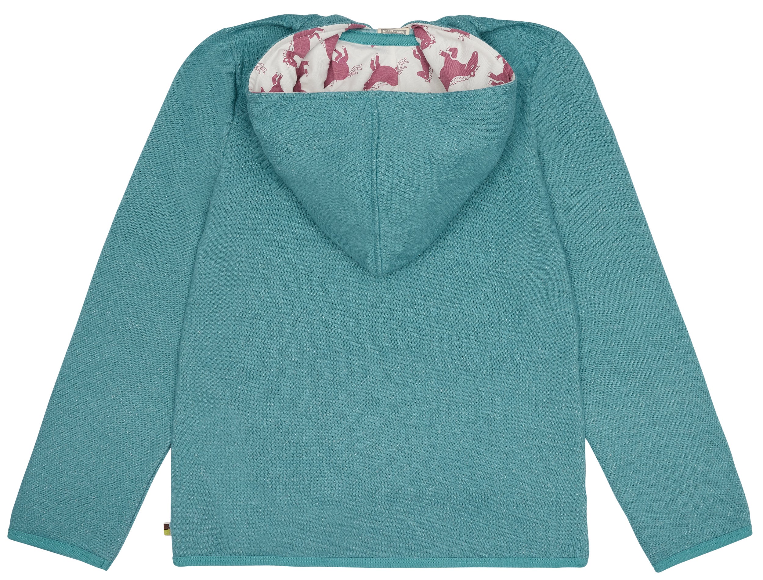 - Jacke Melange Strick