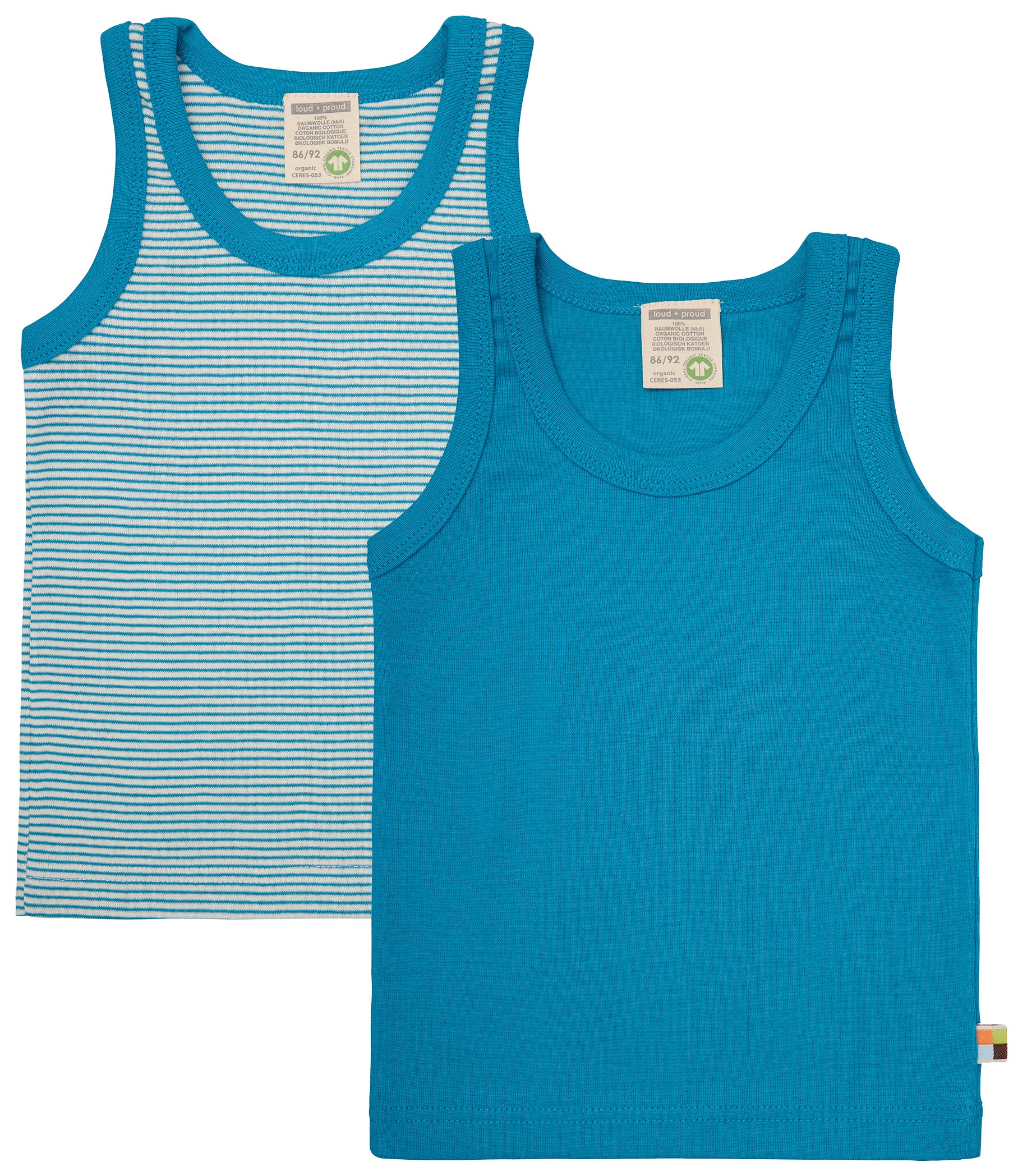 Double Pack of Fine Ribbed Undershirts Double Pack of Fine Ribbed Undershirts