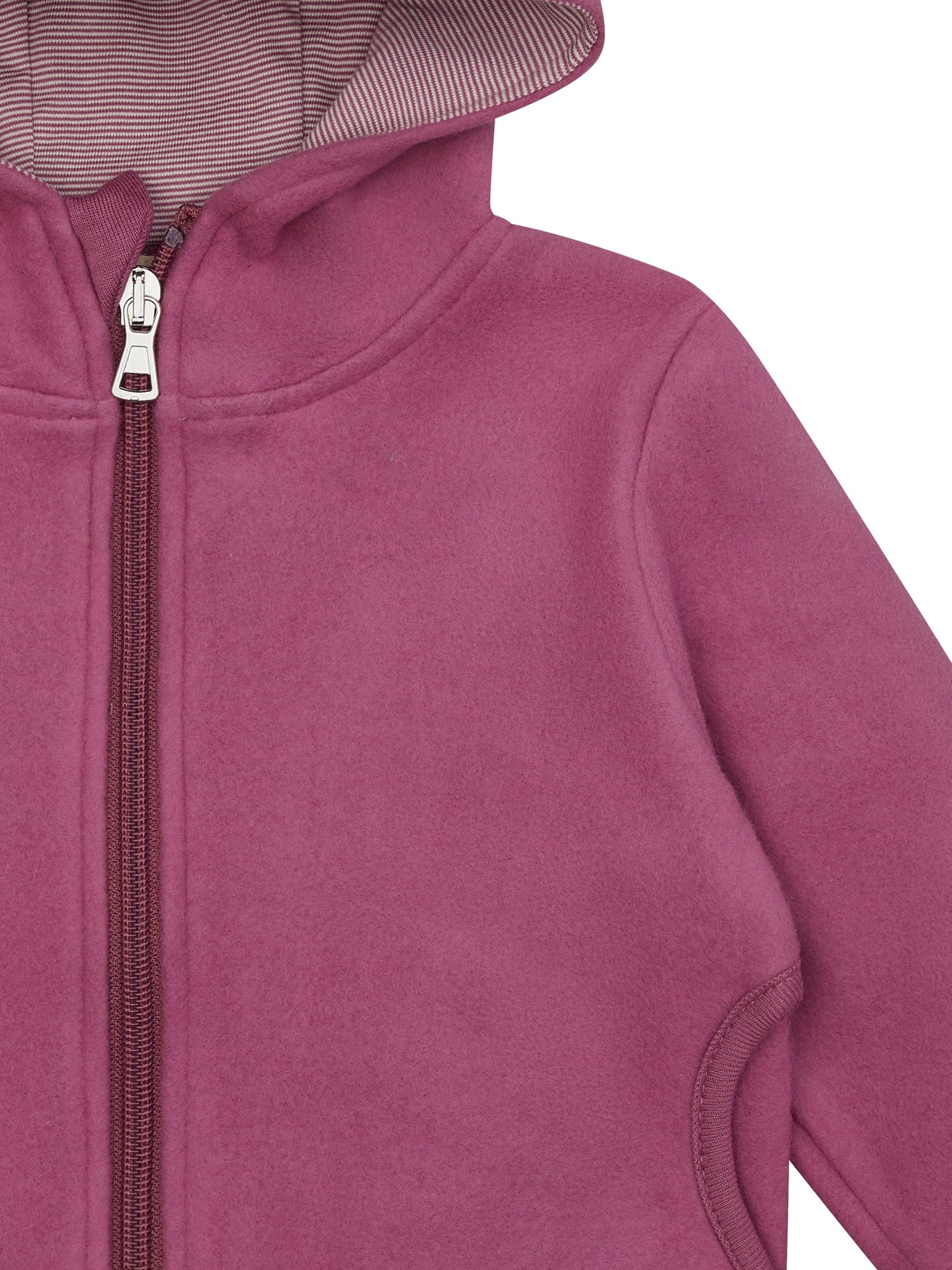 Jacke aus Baumwoll-Fleece