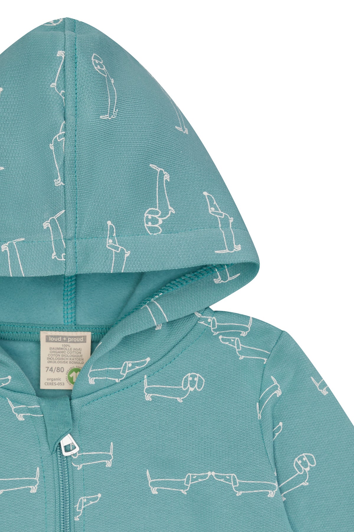Sweatjacke mit Kapuze