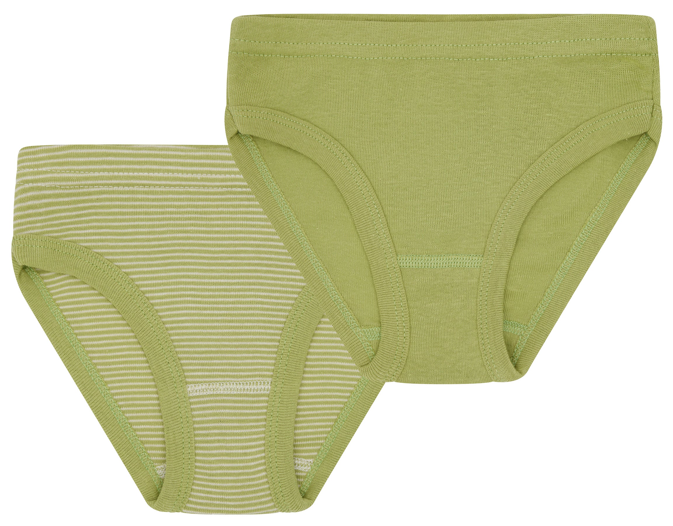 Double pack of ribbed cotton briefs Double pack of ribbed cotton briefs