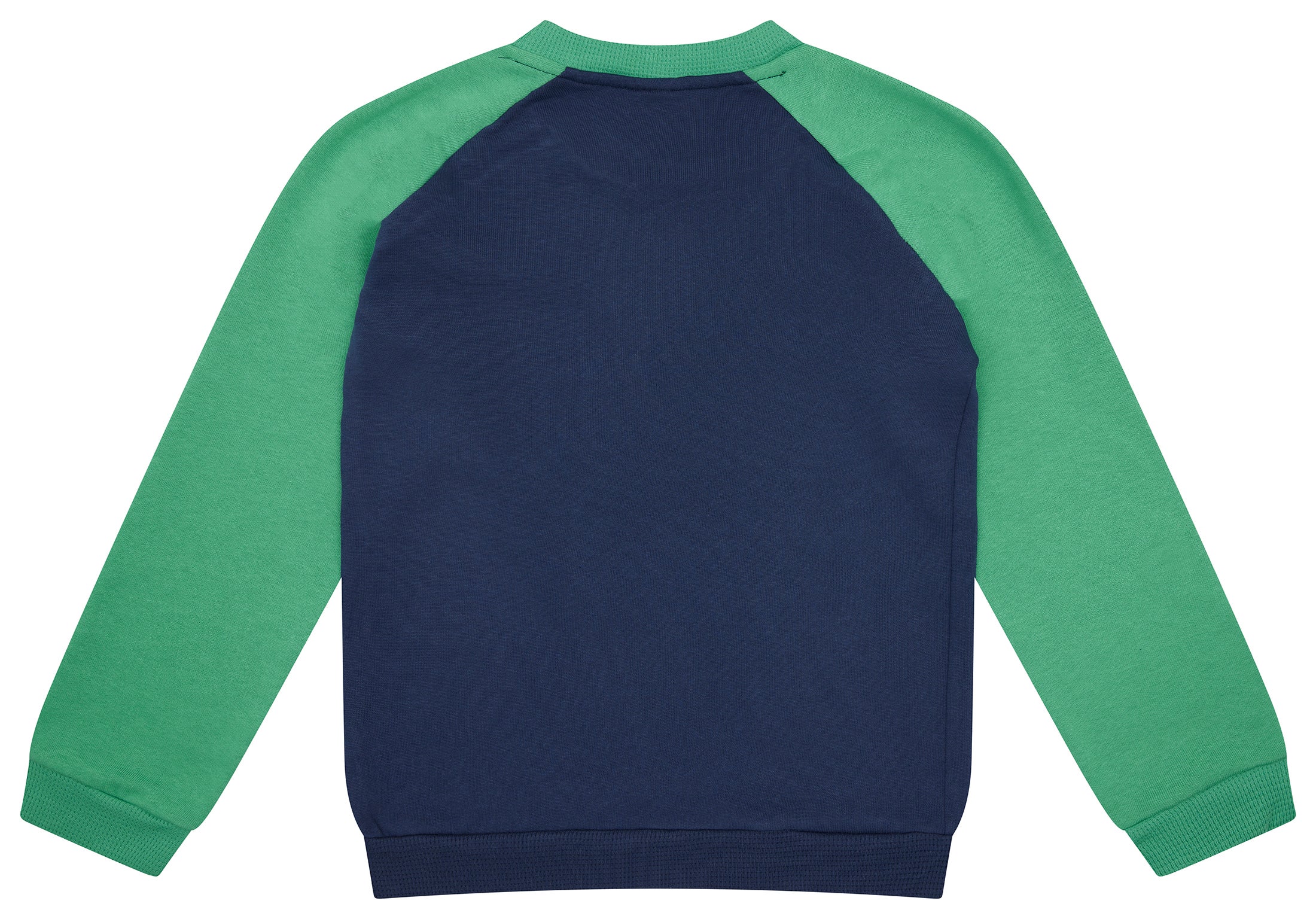 Sweatshirt with raglan sleeves