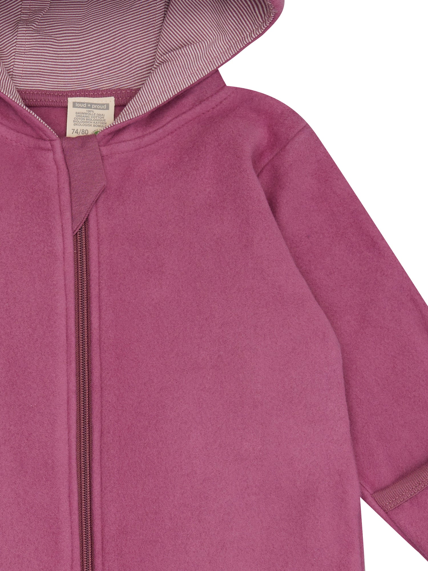 Overall aus Baumwoll-Fleece