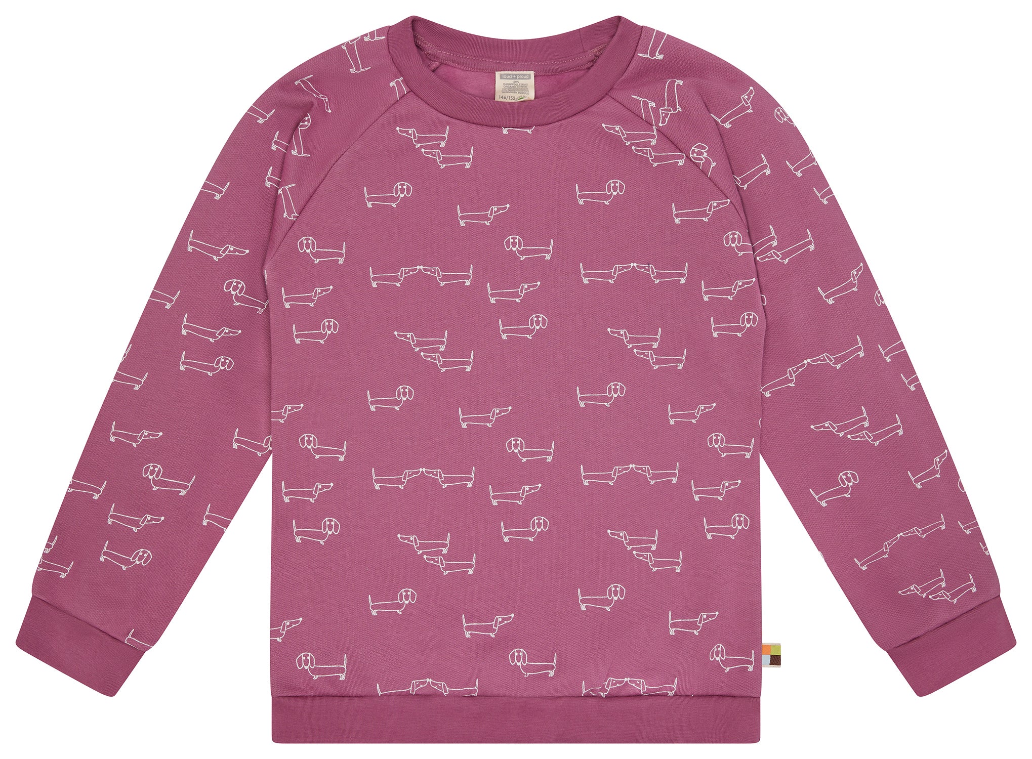 Sweatshirt mit Alloverdruck