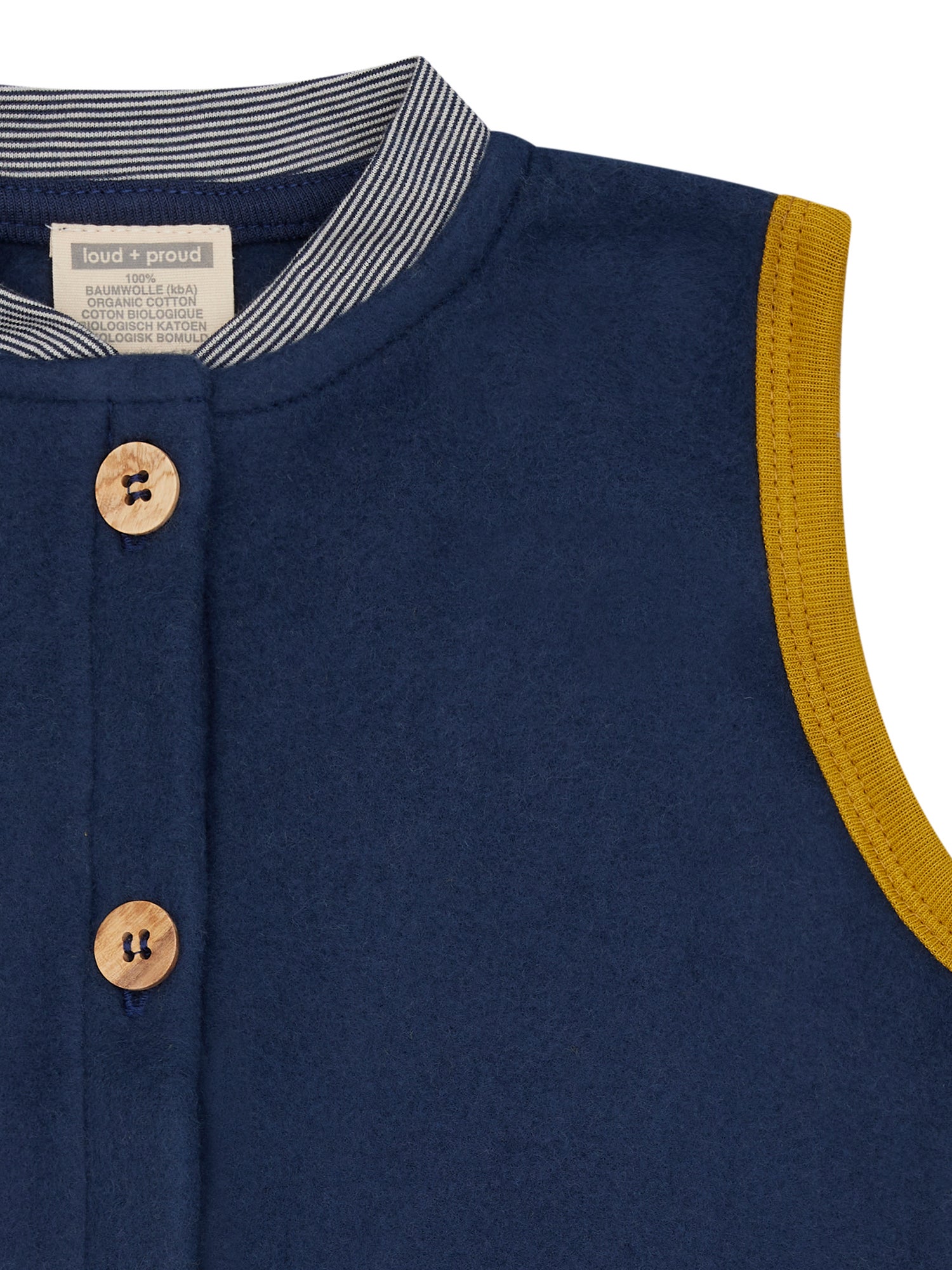 Weste aus Baumwoll-Fleece